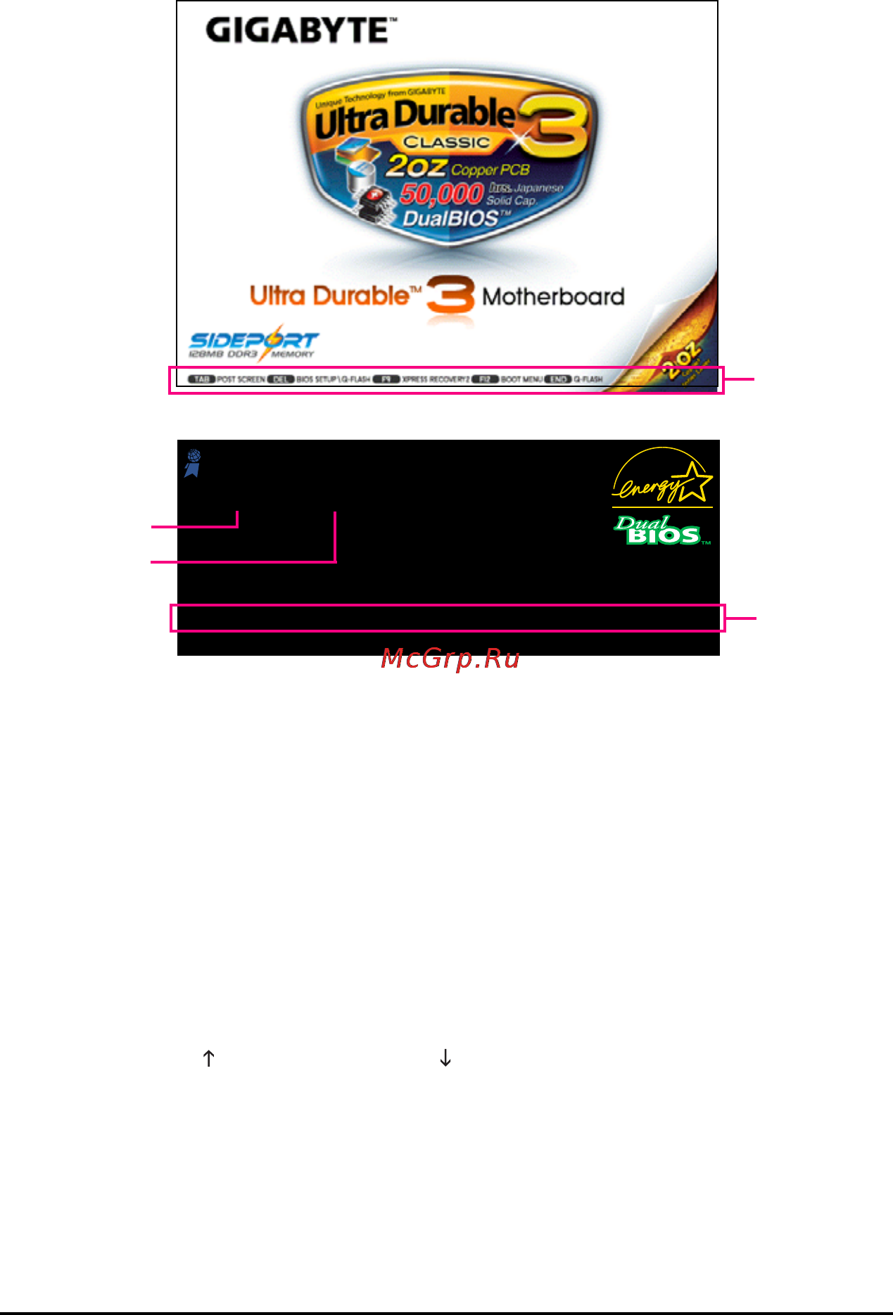 Gigabyte GA-MA790GP-UD3H [36/104] 1 startup screen