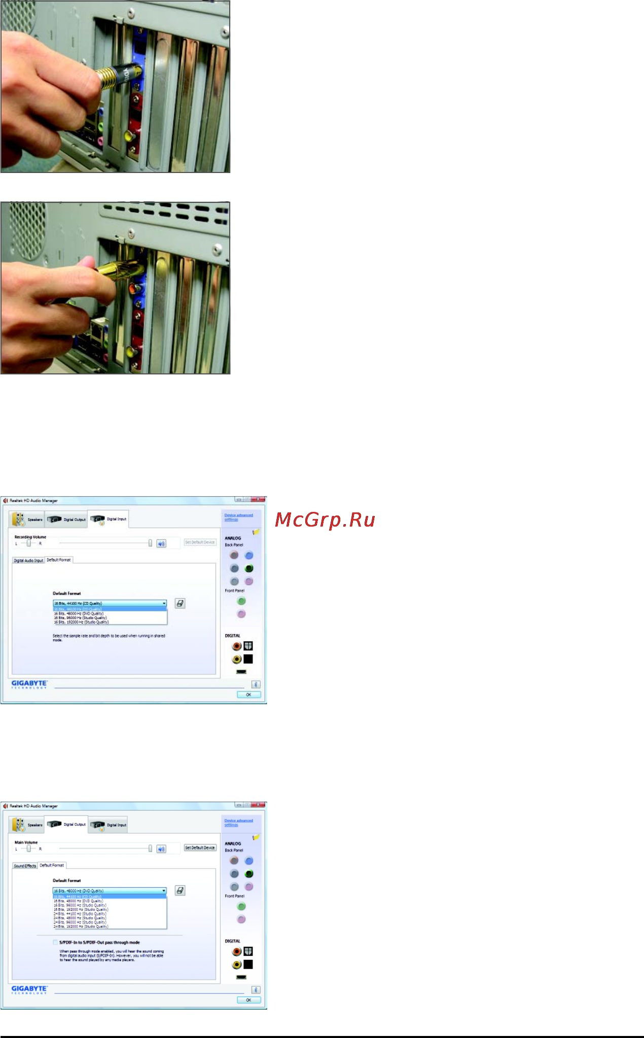 Gigabyte GA-MA790GP-UD3H [89/104] B configuring s pdif in and out
