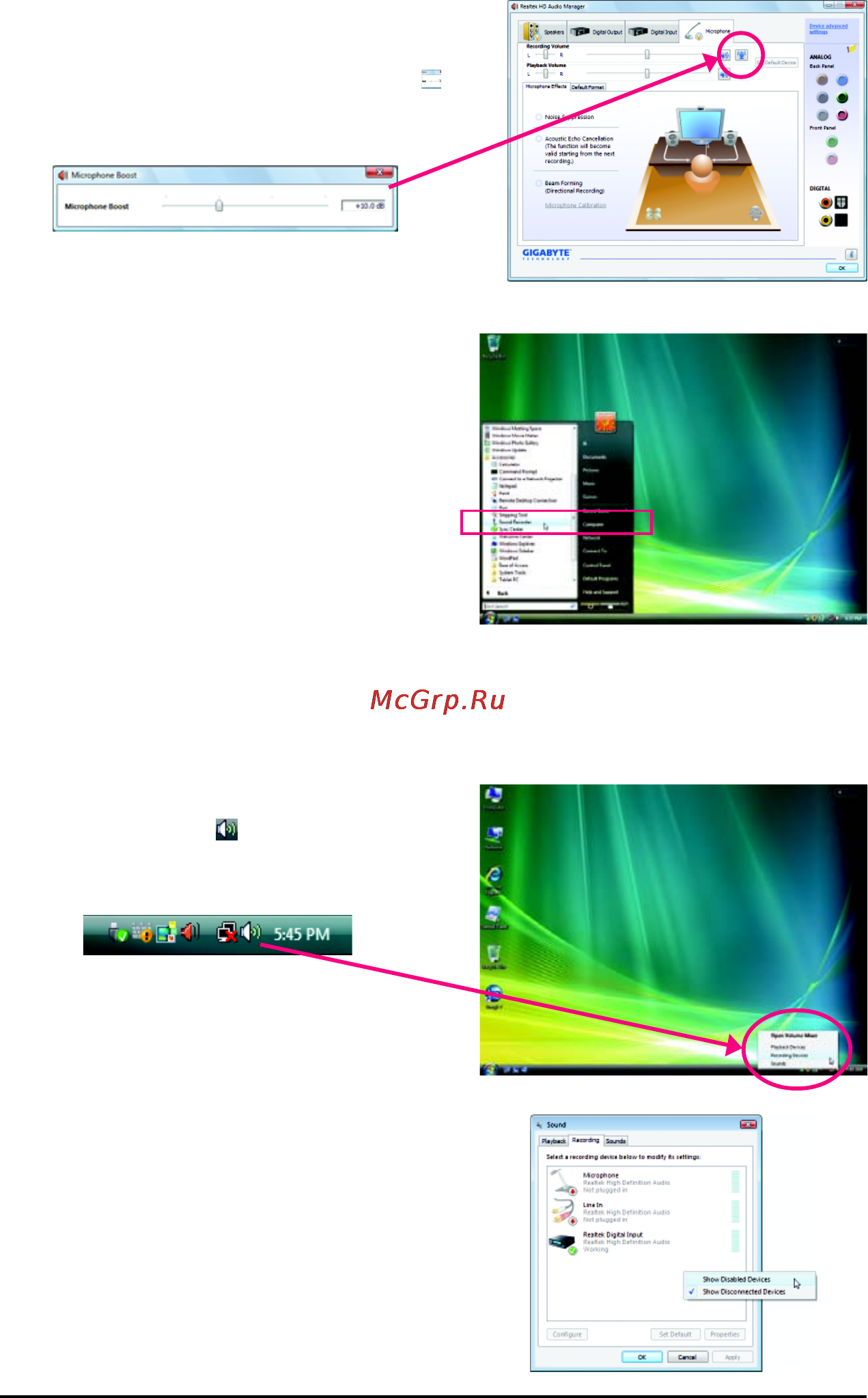 Gigabyte GA-MA790FXT-UD5P [101/112] Enabling stereo mix