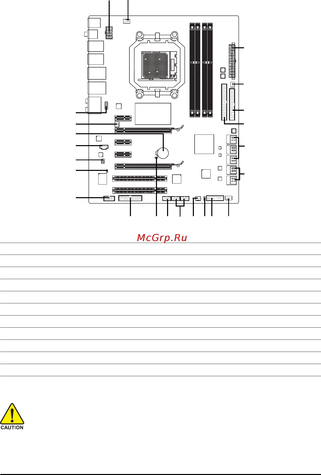 Gigabyte GA-MA790FXT-UD5P [24/112] 10 internal connectors