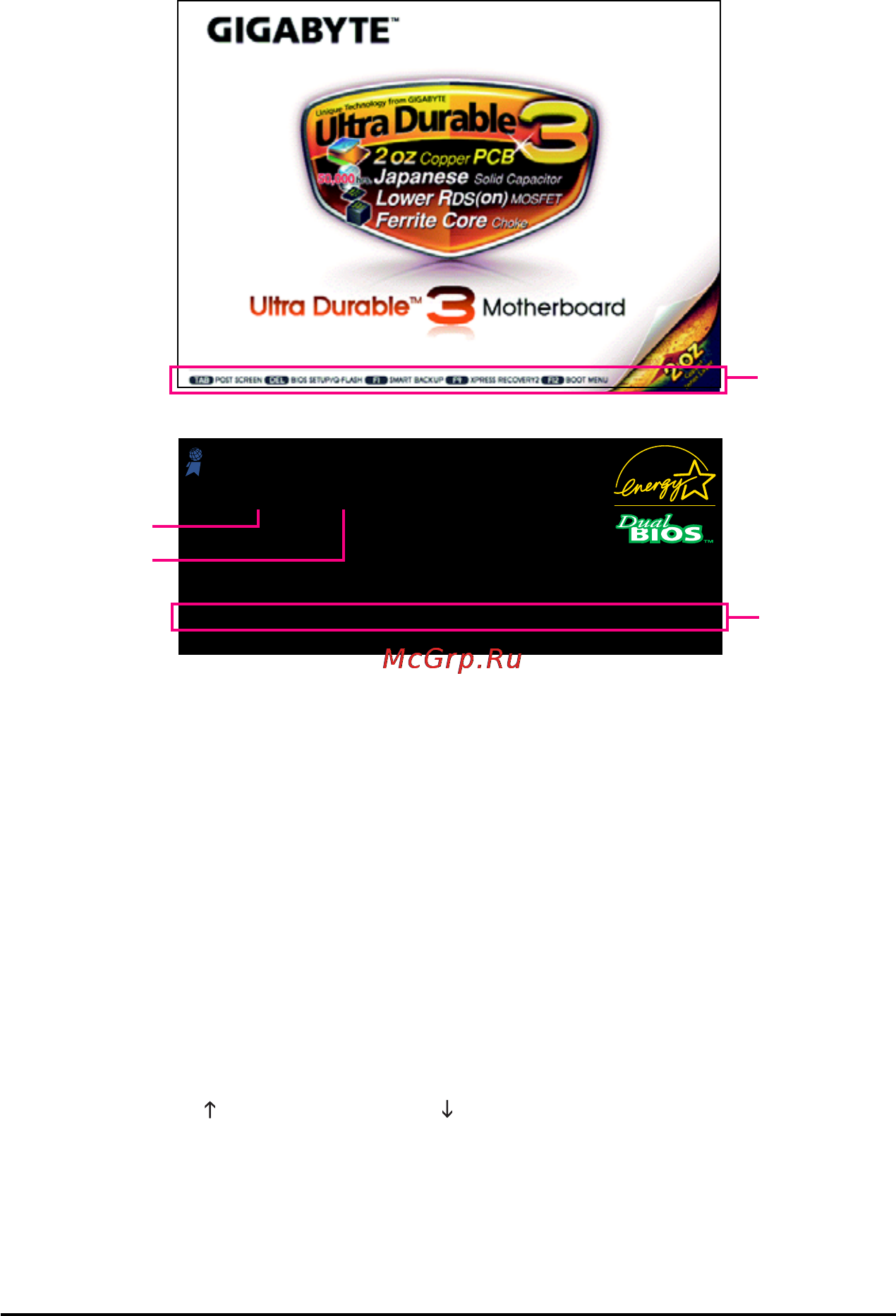 Gigabyte GA-MA790FXT-UD5P [38/112] 1 startup screen