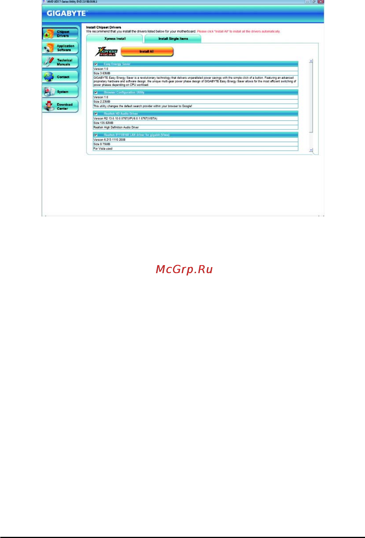 Gigabyte GA-MA790FXT-UD5P [66/112] 6 download center