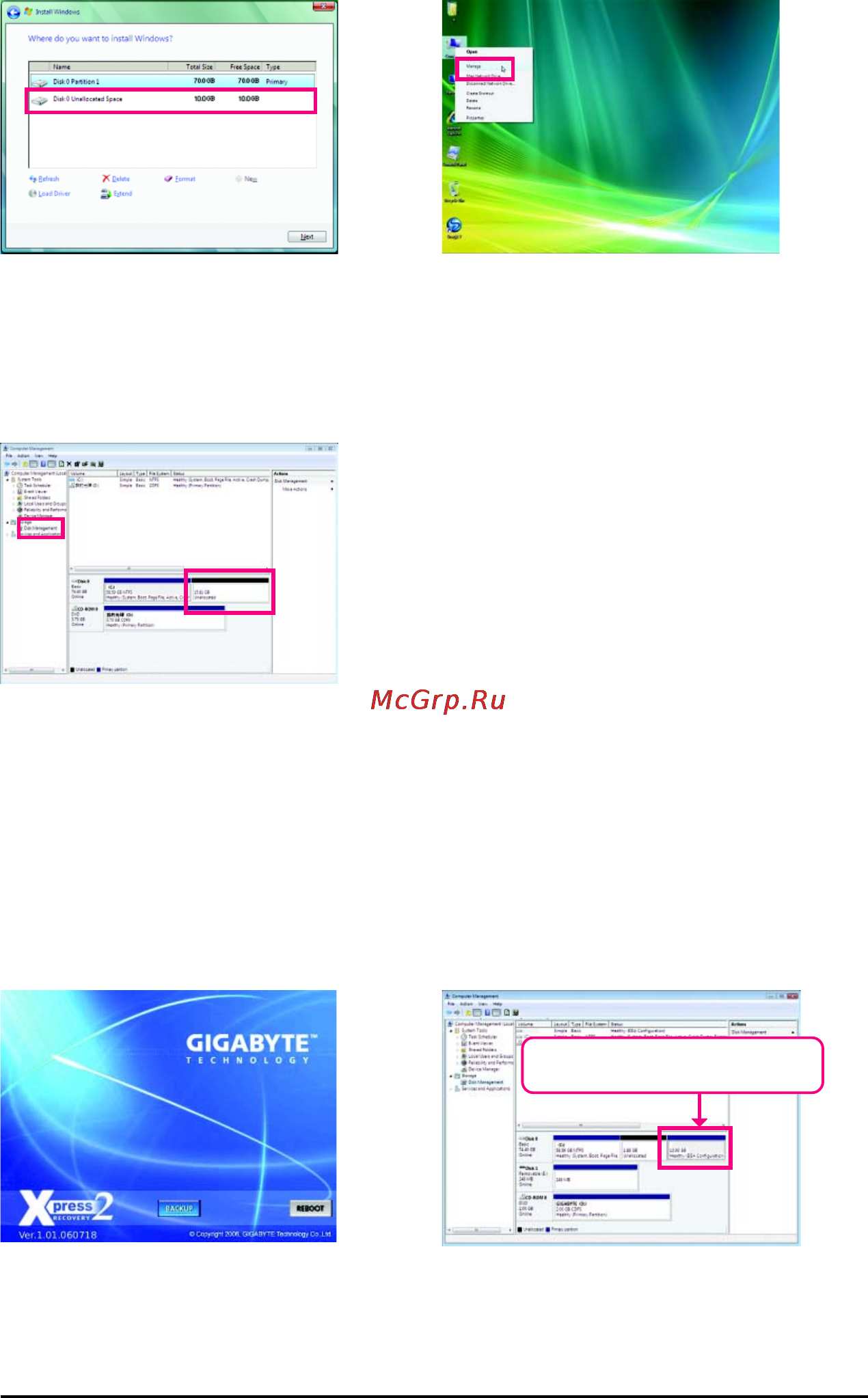 Gigabyte GA-MA790FXT-UD5P [68/112] B accessing xpress recovery2
