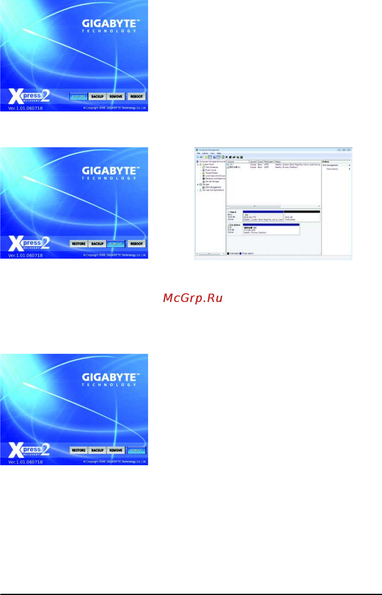 Gigabyte GA-MA790FXT-UD5P [69/112] D using the restore function in xpress recovery2