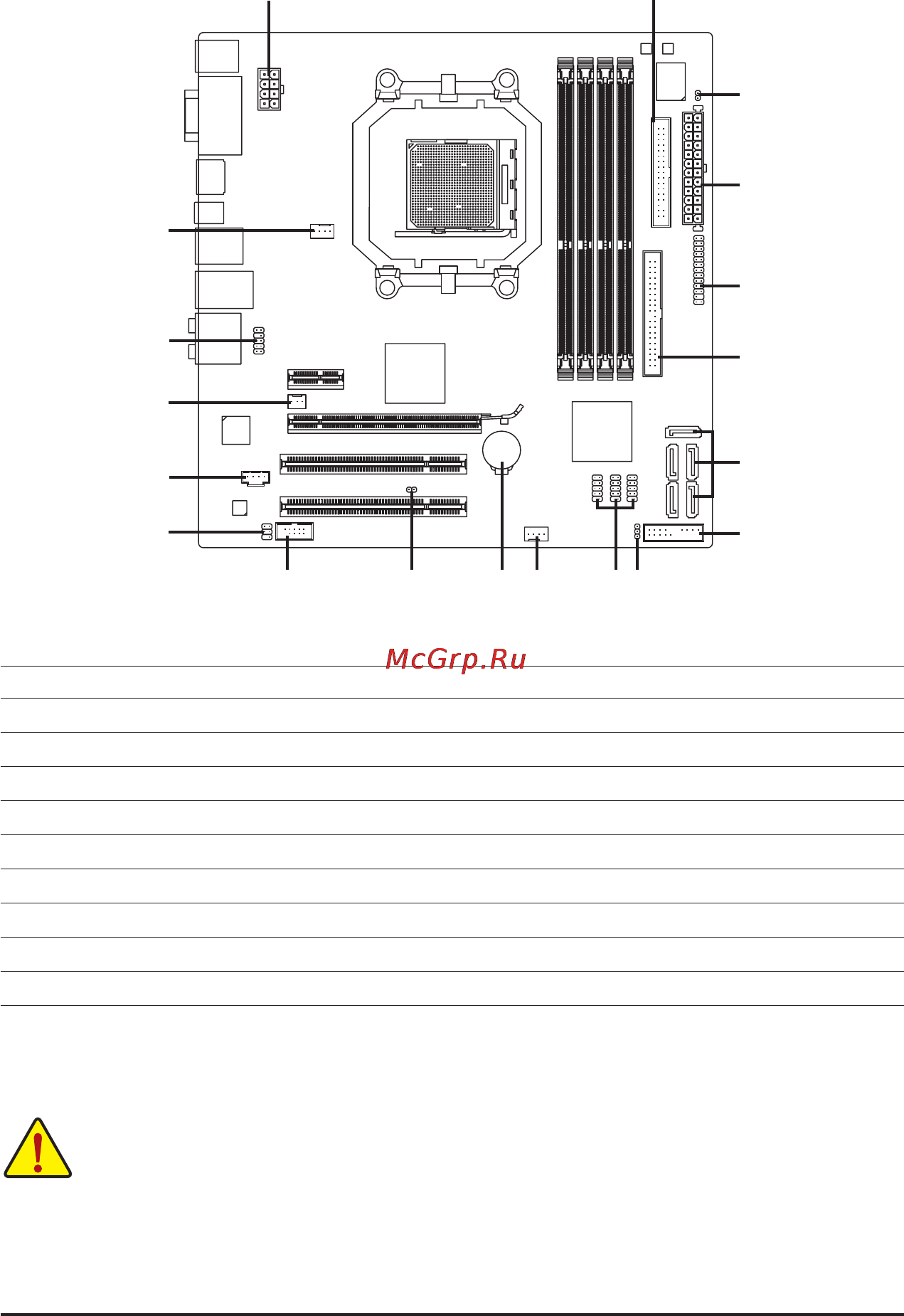 Gigabyte GA-MA78LMT-US2H (rev.1.1) [22/104] 7 internal connectors