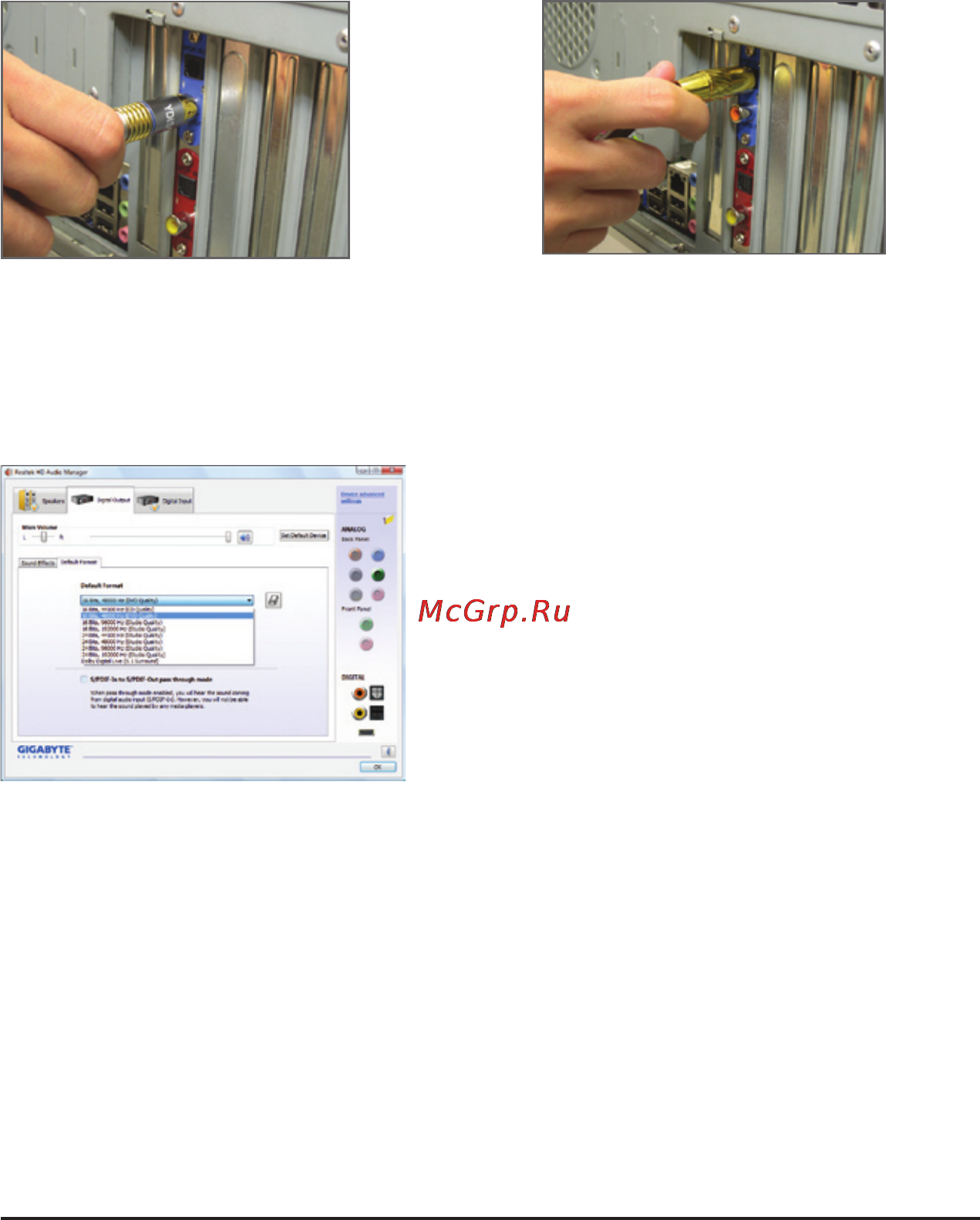 Gigabyte GA-MA78LMT-US2H (rev.1.1) [91/104] C configuring s pdif out