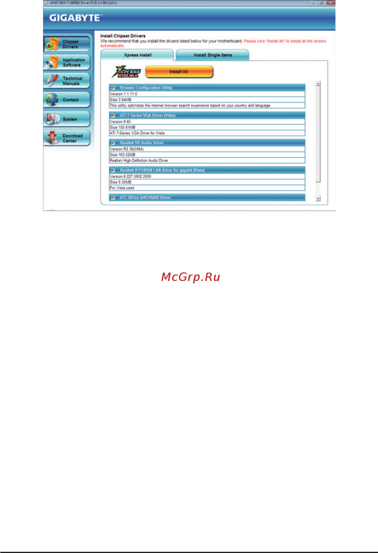 Gigabyte GA-MA78LMT-S2H [62/100] 6 download center