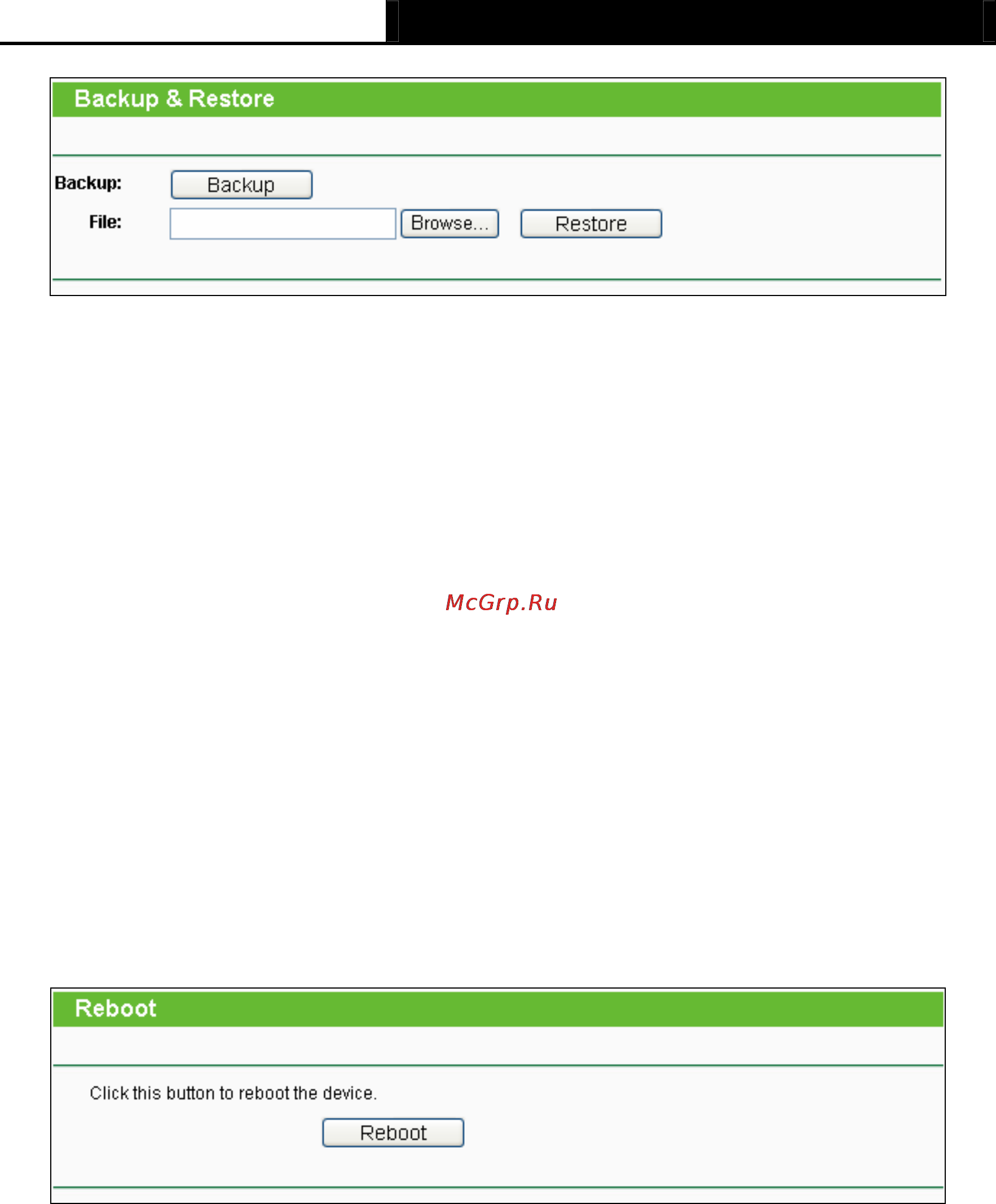 Tp-Link TL-MR3040 [107/241] Reboot