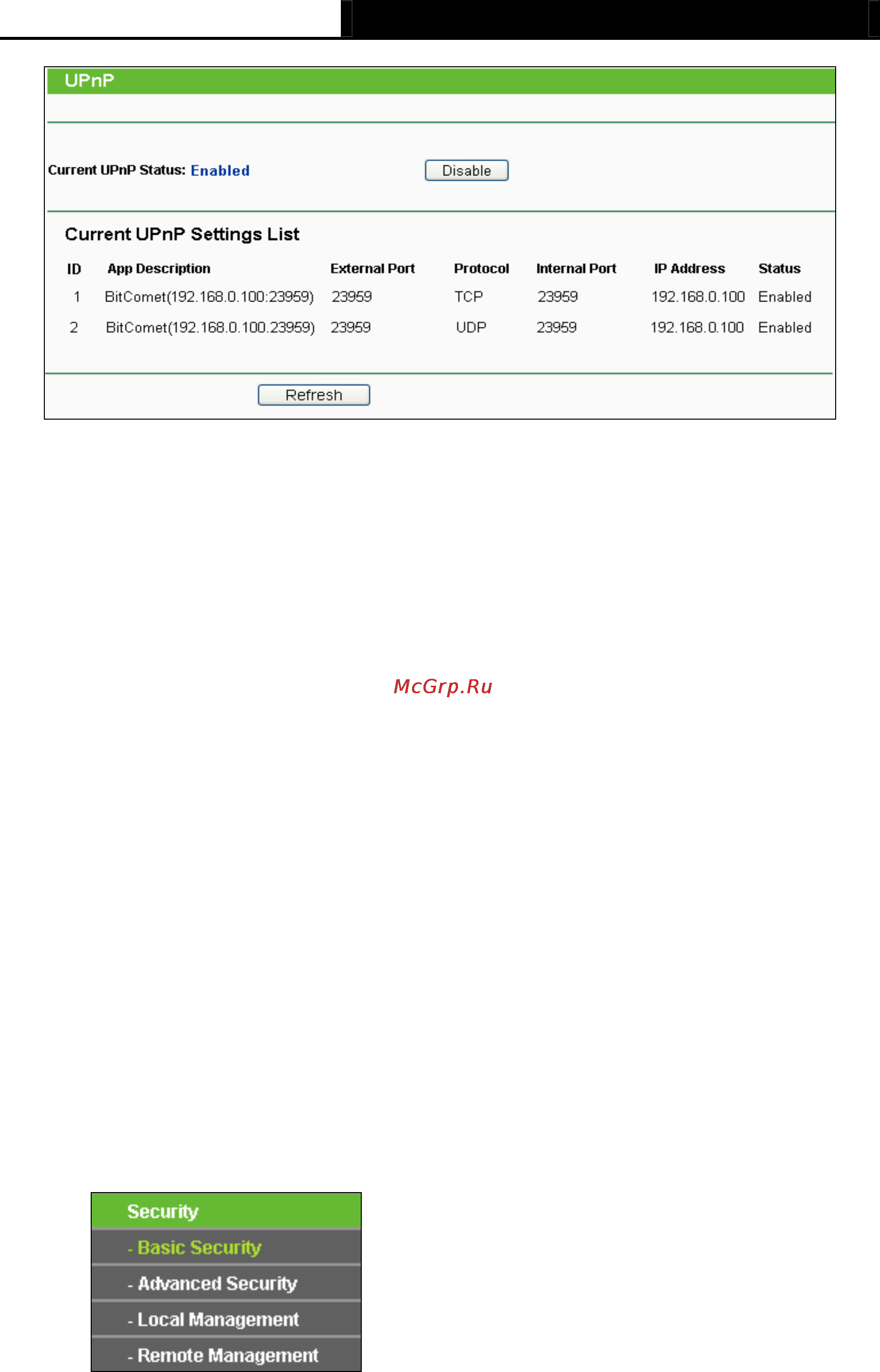 Tp-Link TL-MR3040 [148/241] Security