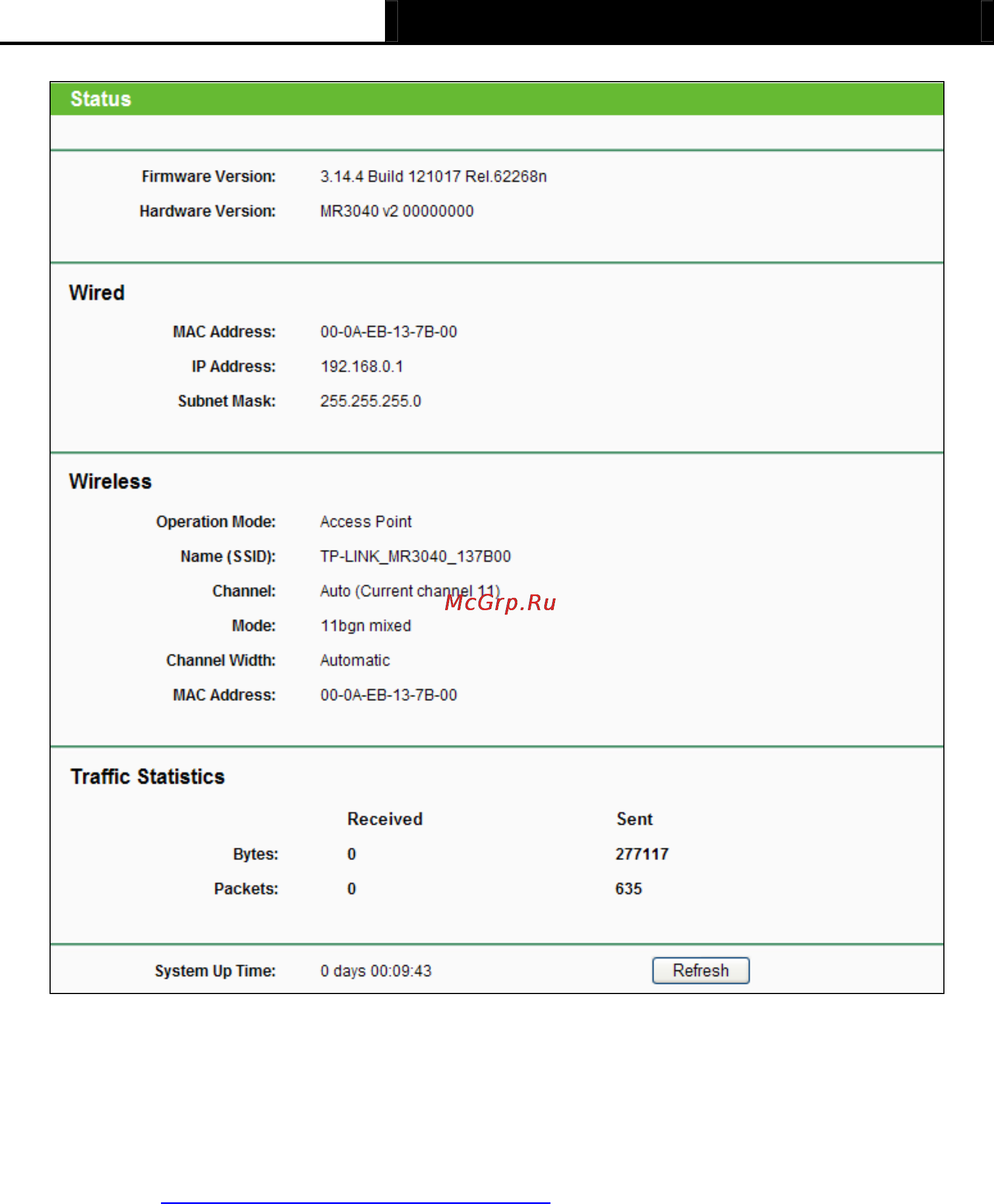 Tp-Link TL-MR3040 [188/241] Quick setup