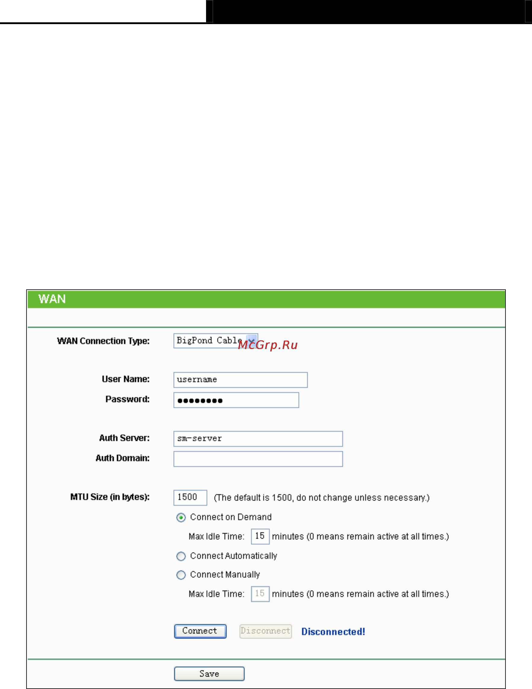 Tp-Link TL-MR3040 Инструкция по эксплуатации онлайн [49/241] 38805