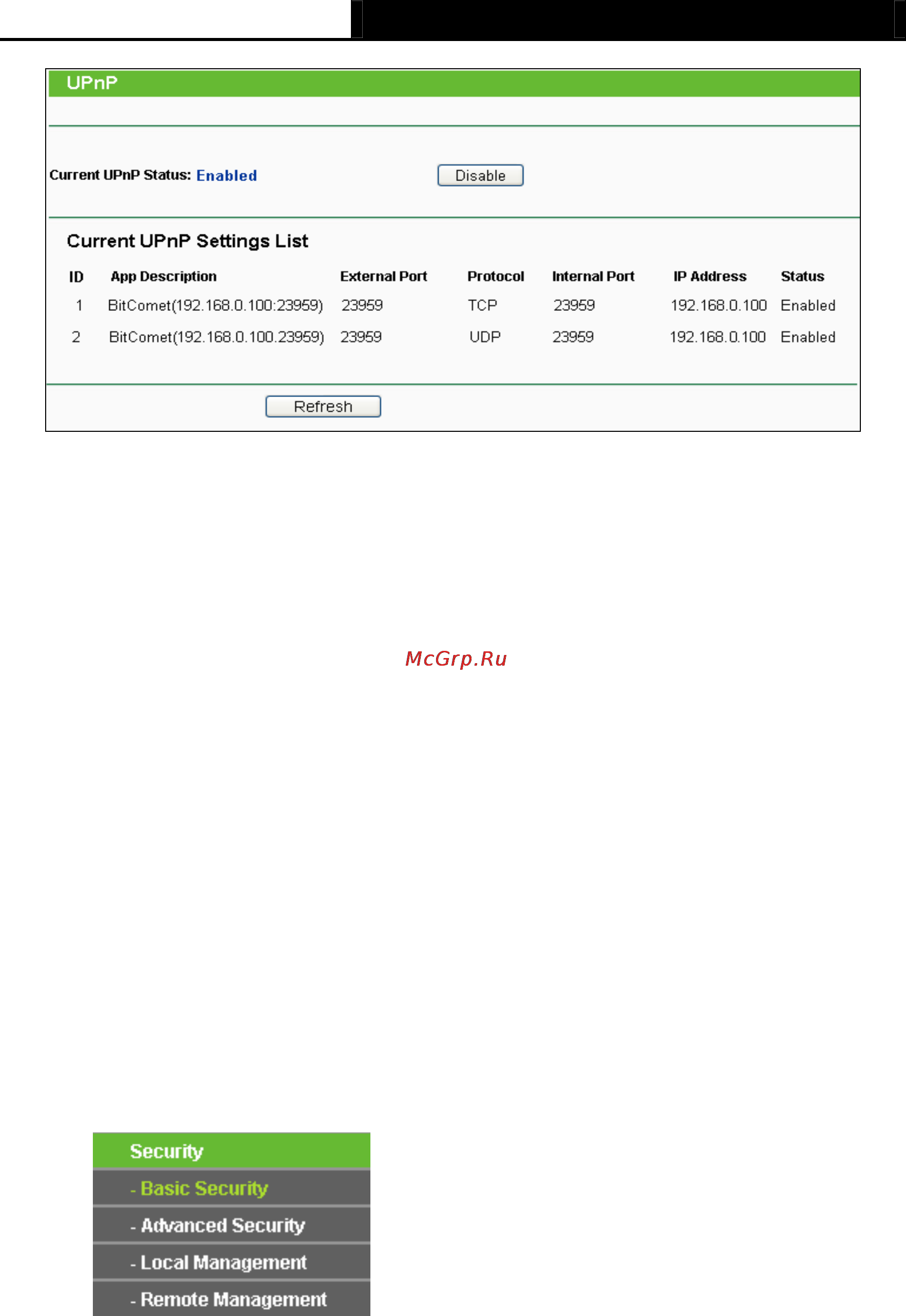 Tp-Link TL-MR3040 [73/241] Security