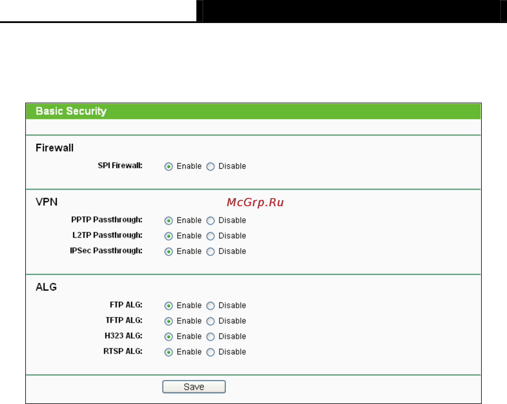 Tp-Link TL-MR3040 [74/241] Basic security
