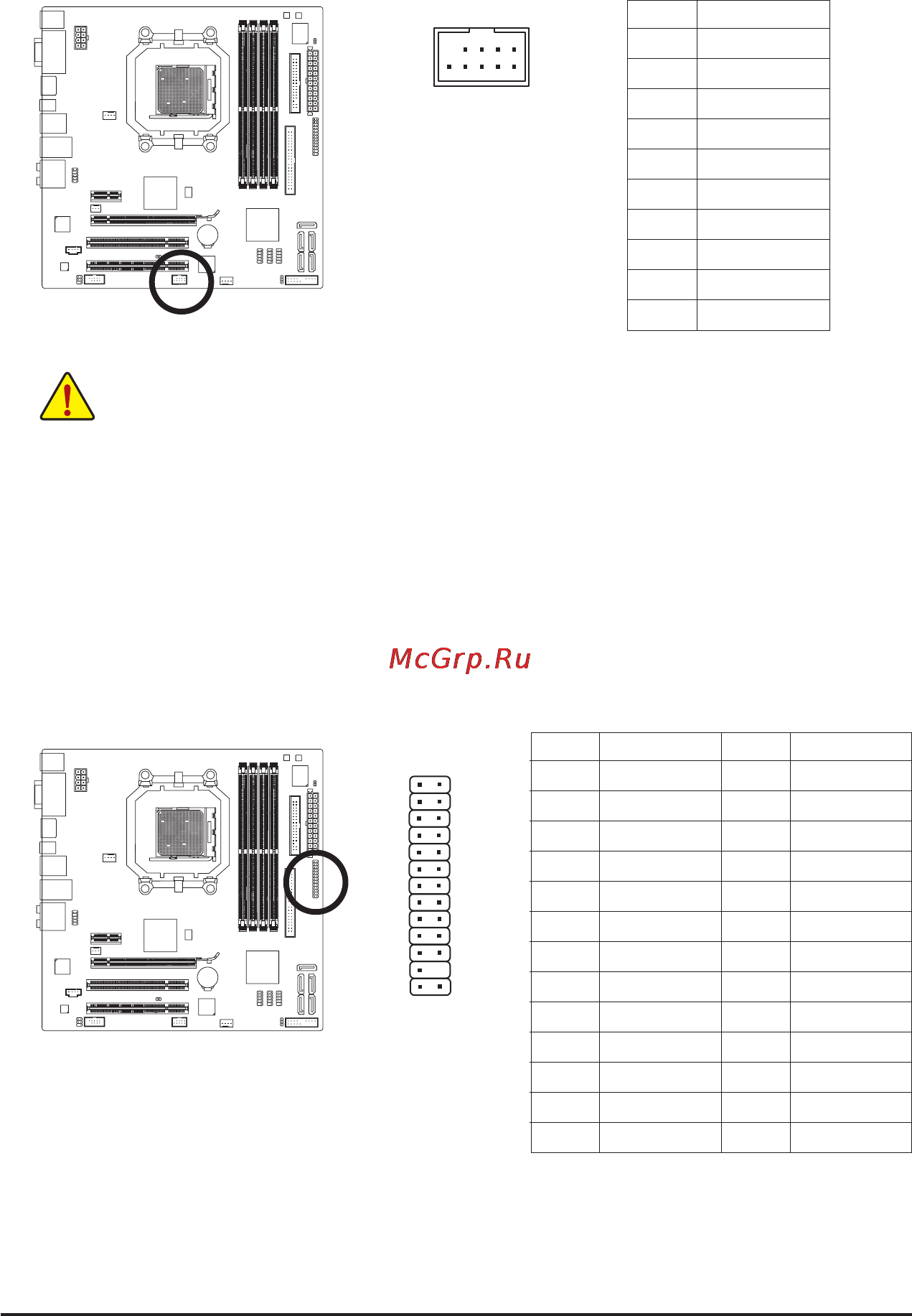 Gigabyte GA-MA785GPM-UD2H (rev.1.0) [31/104] F_1394_1 ieee 1394a header gray