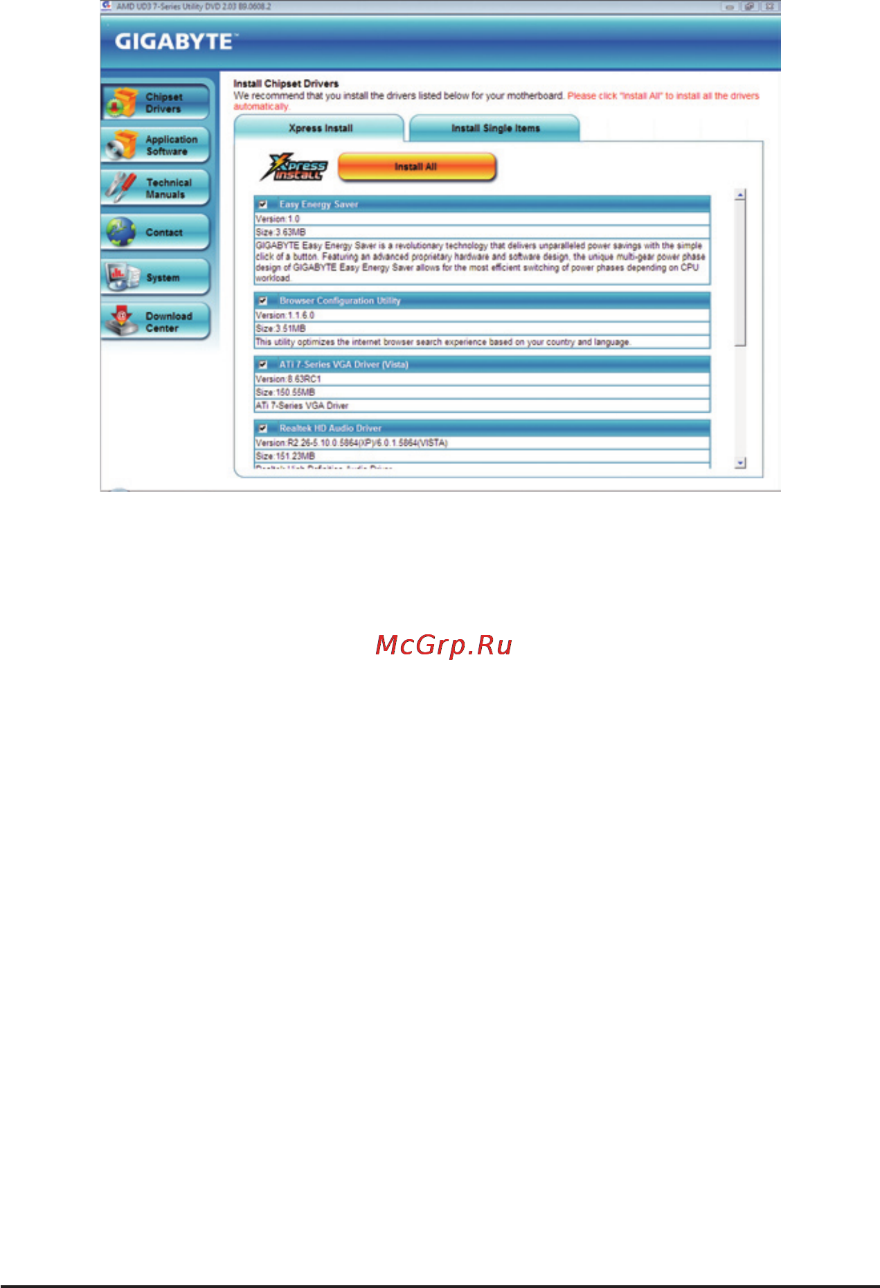 Gigabyte GA-MA785GPM-UD2H (rev.1.0) [64/104] 6 download center
