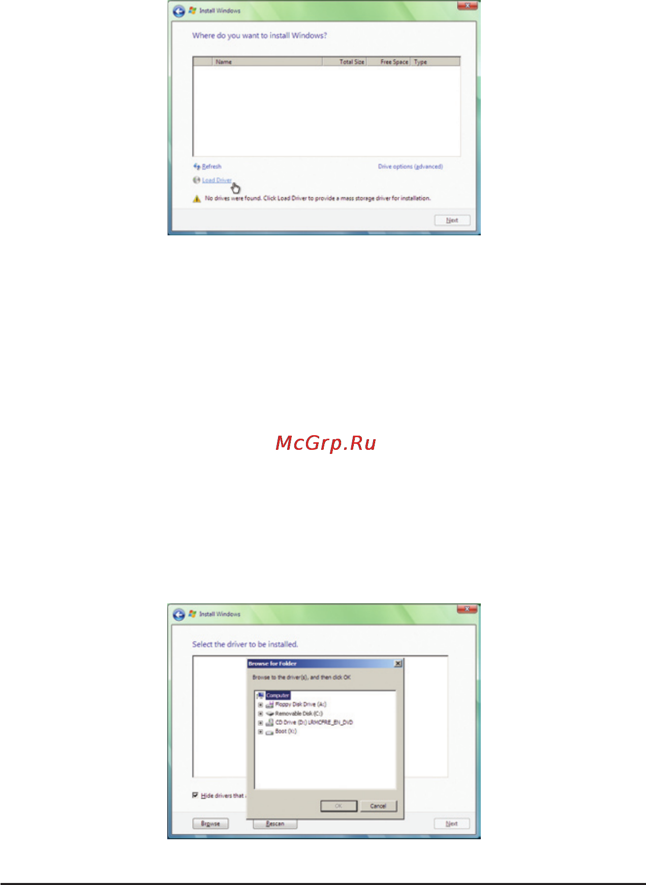 Gigabyte GA-MA785GPM-UD2H (rev.1.0) [85/104] B installing windows vista