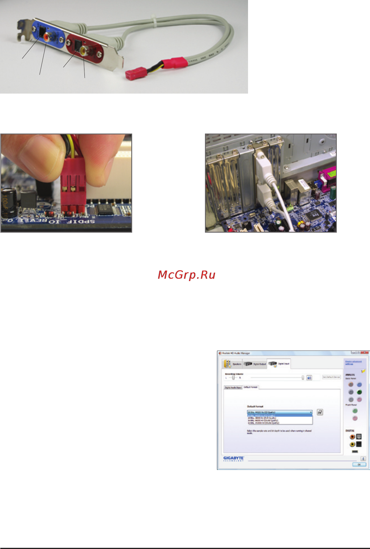 Gigabyte GA-MA785GPM-UD2H (rev.1.0) [90/104] 2 2 configuring s pdif in out