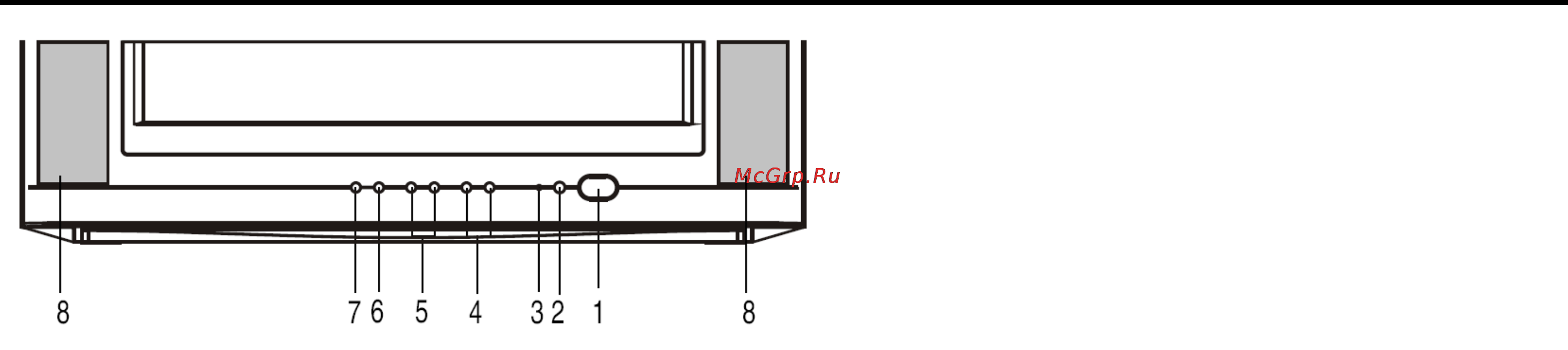 Hyundai H-TV2105PF [6/48] Front panel