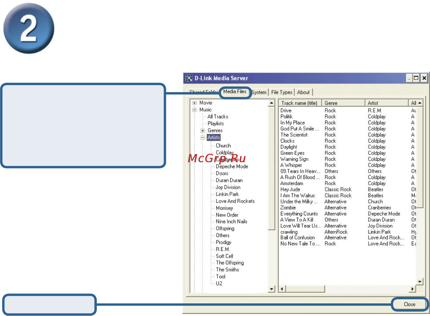 D-Link DSM-320 [7/18] Media server продолжение