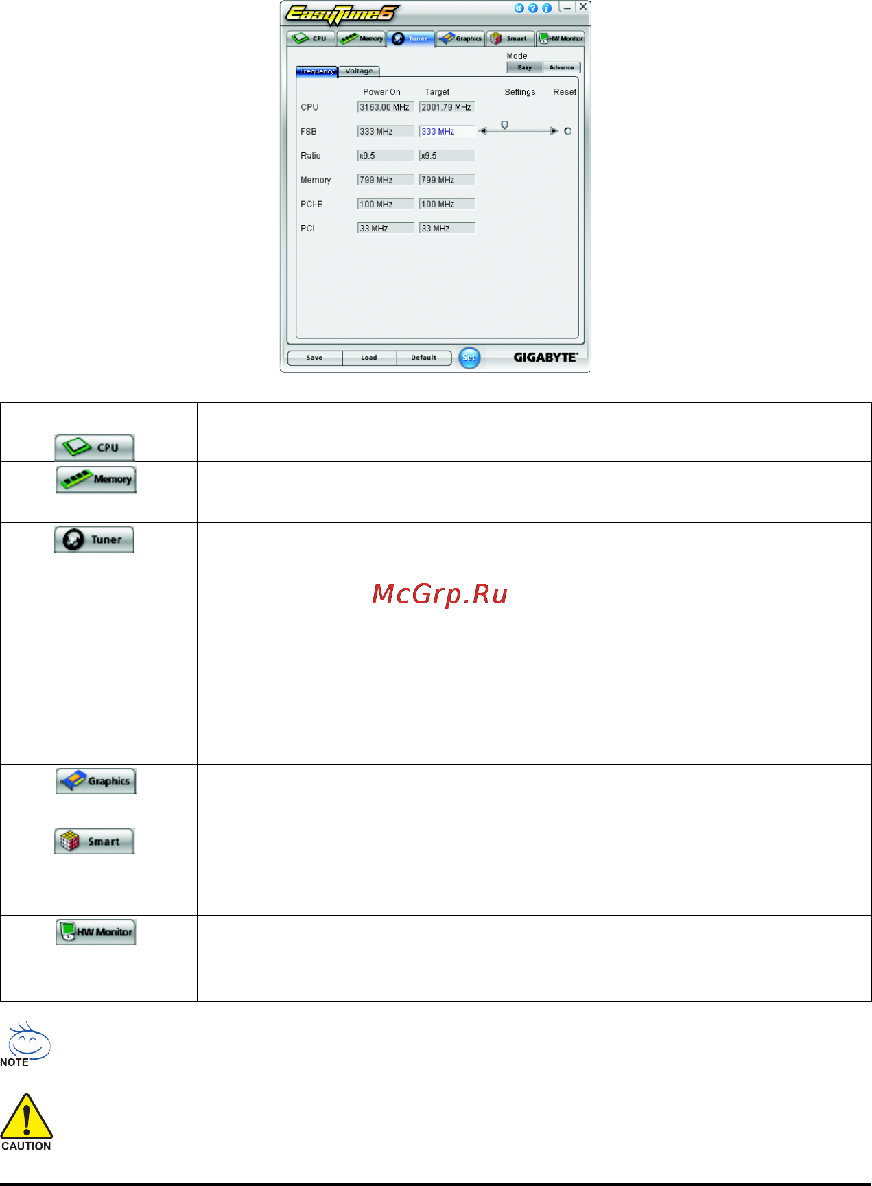 Gigabyte GA-MA770T-UD3P (rev.3.1) [68/100] 3 easytune 6
