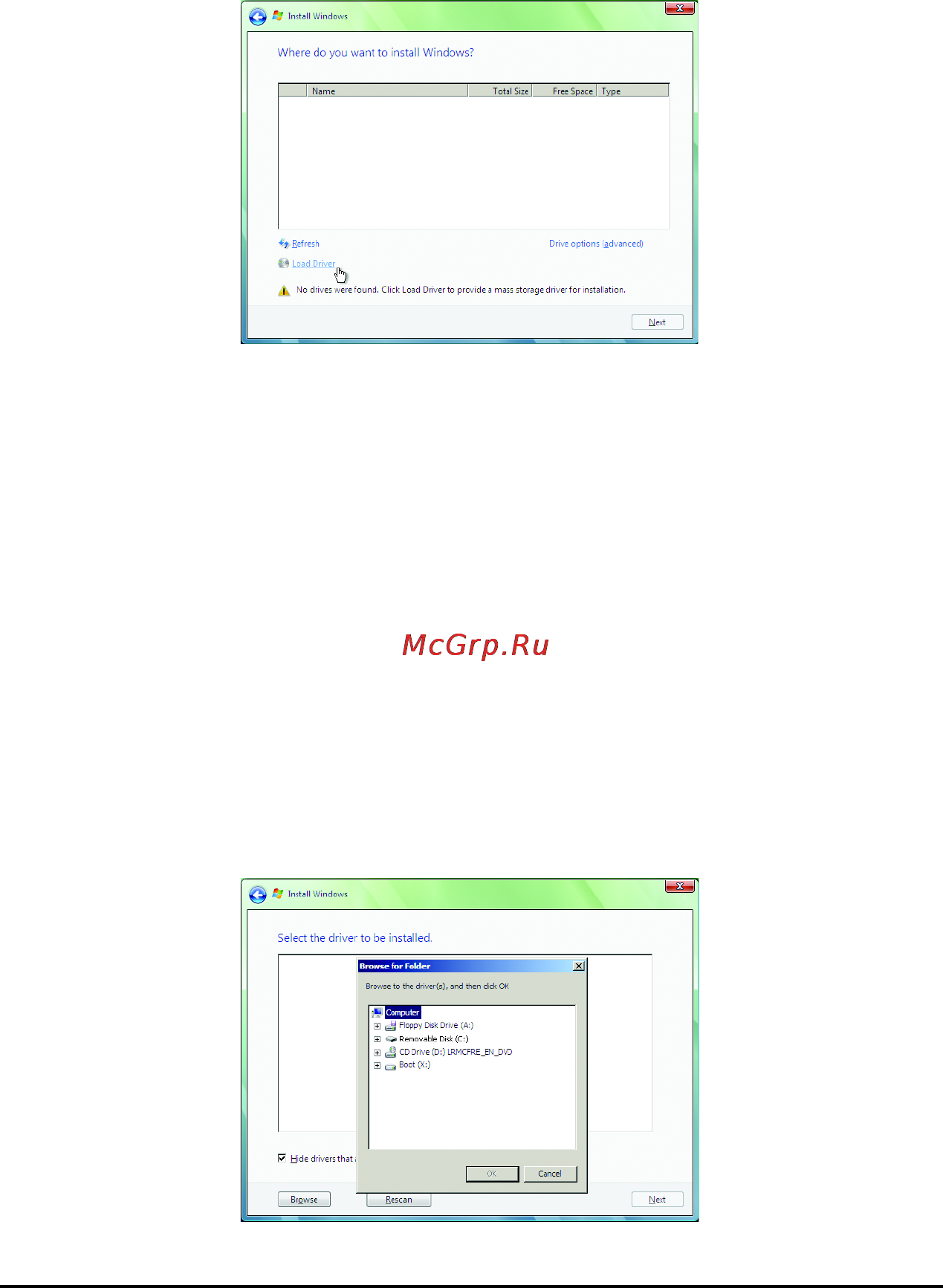 Gigabyte GA-MA770T-UD3 (rev.1.3) [81/100] B installing windows vista