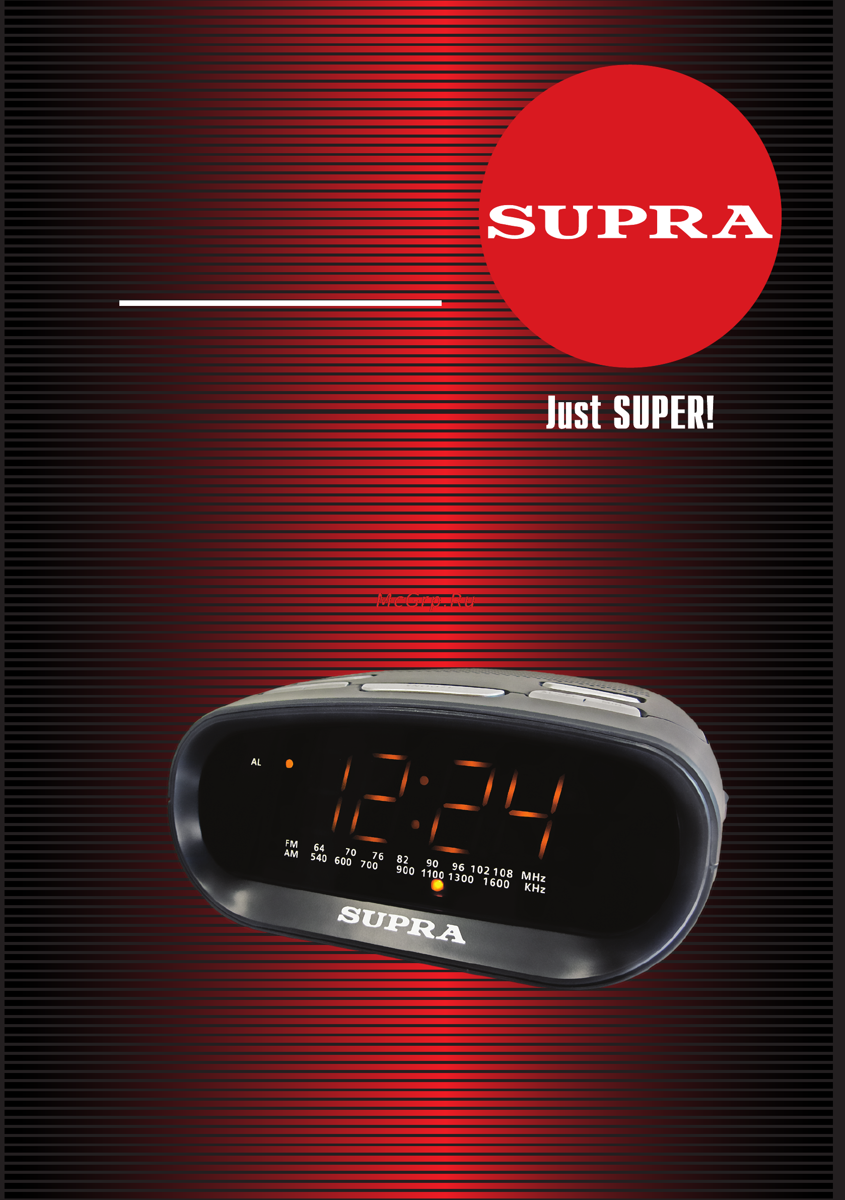 Supra SA-32FM Инструкция по эксплуатации онлайн
