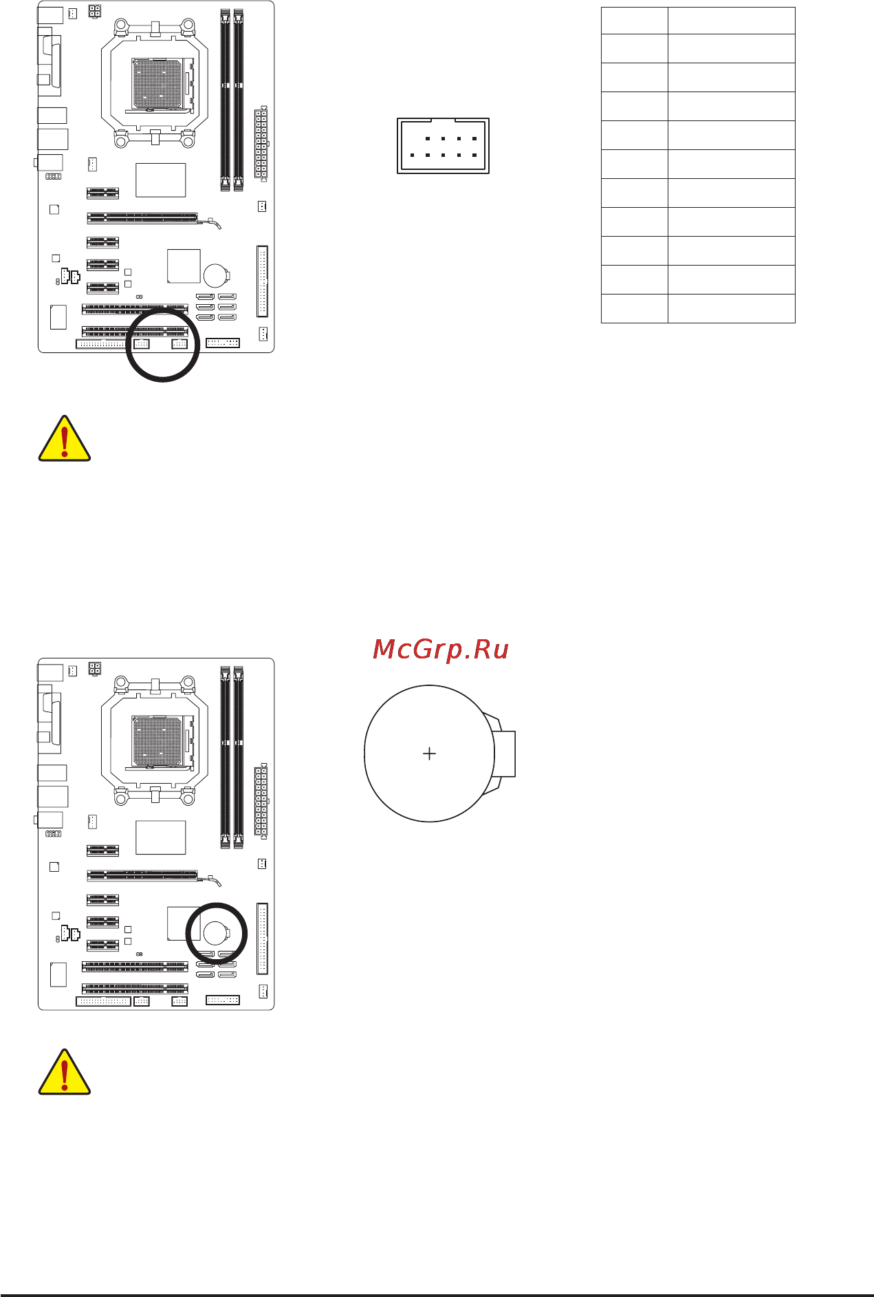 Gigabyte GA-MA770T-ES3 (rev.1.3) [28/100] F_usb1 f_usb2 usb headers