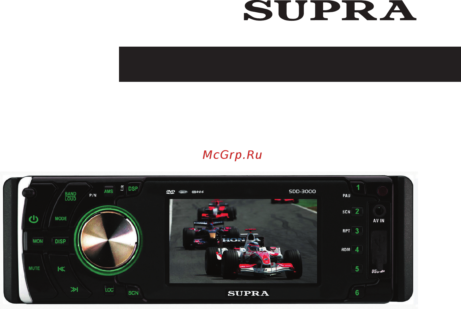 Supra SDD-3000 Инструкция по эксплуатации онлайн