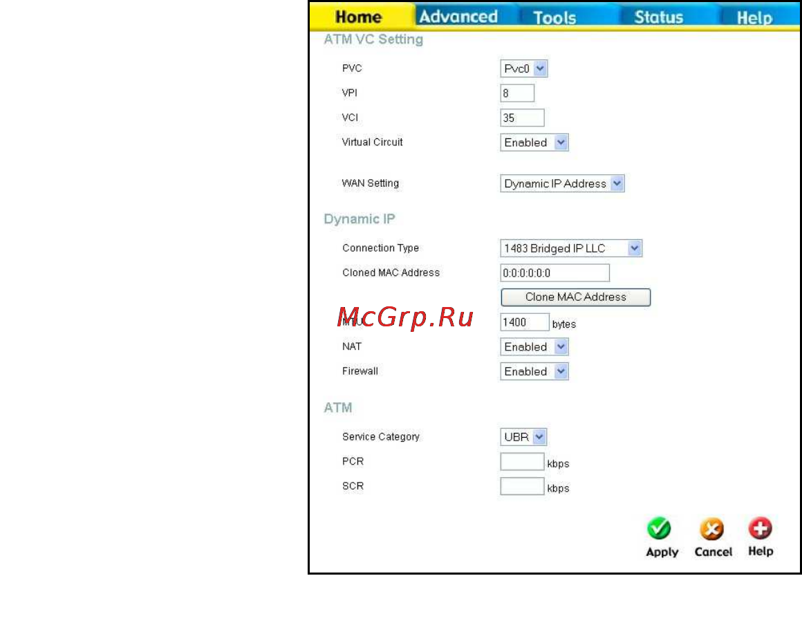 D-Link DVA-G3340S [15/78] Dynamic ip address