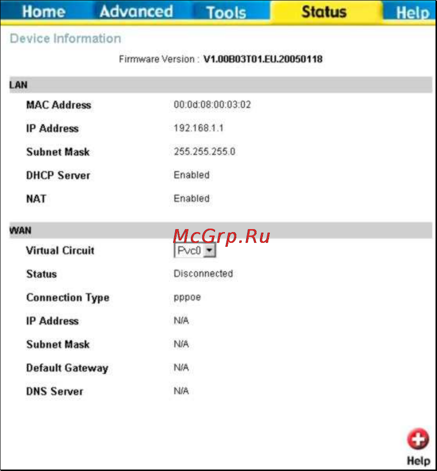 D-Link DVA-G3340S Инструкция по эксплуатации онлайн [67/78] 41892