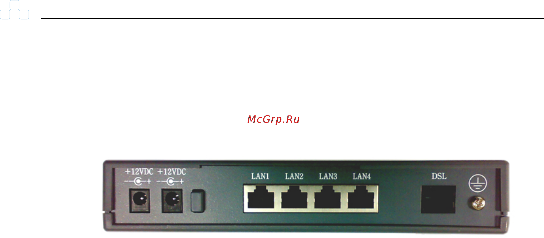 D-Link DSL-1510G [24/54] Задняя панель