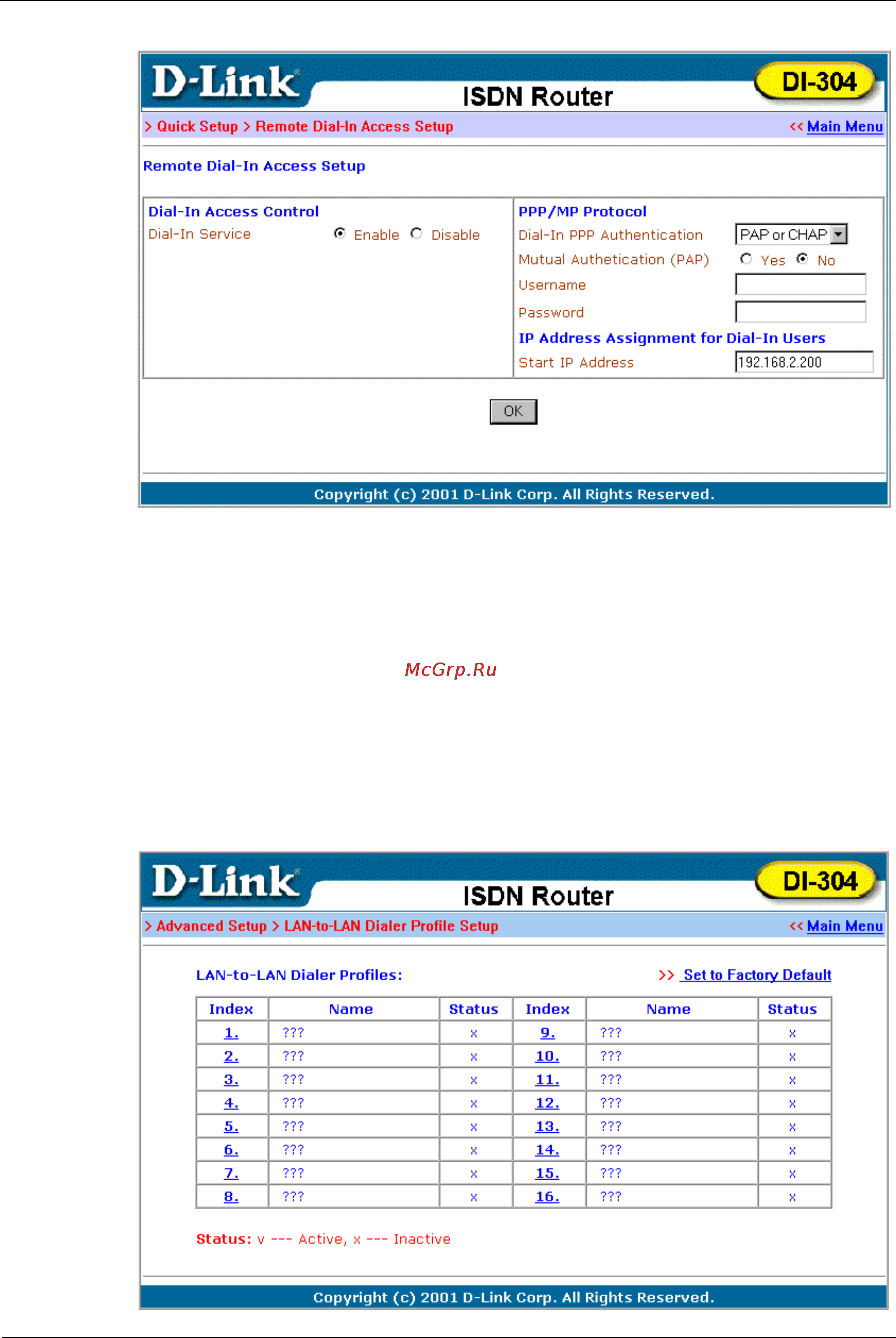 D-Link DI-304 Инструкция по эксплуатации онлайн [52/105] 41902