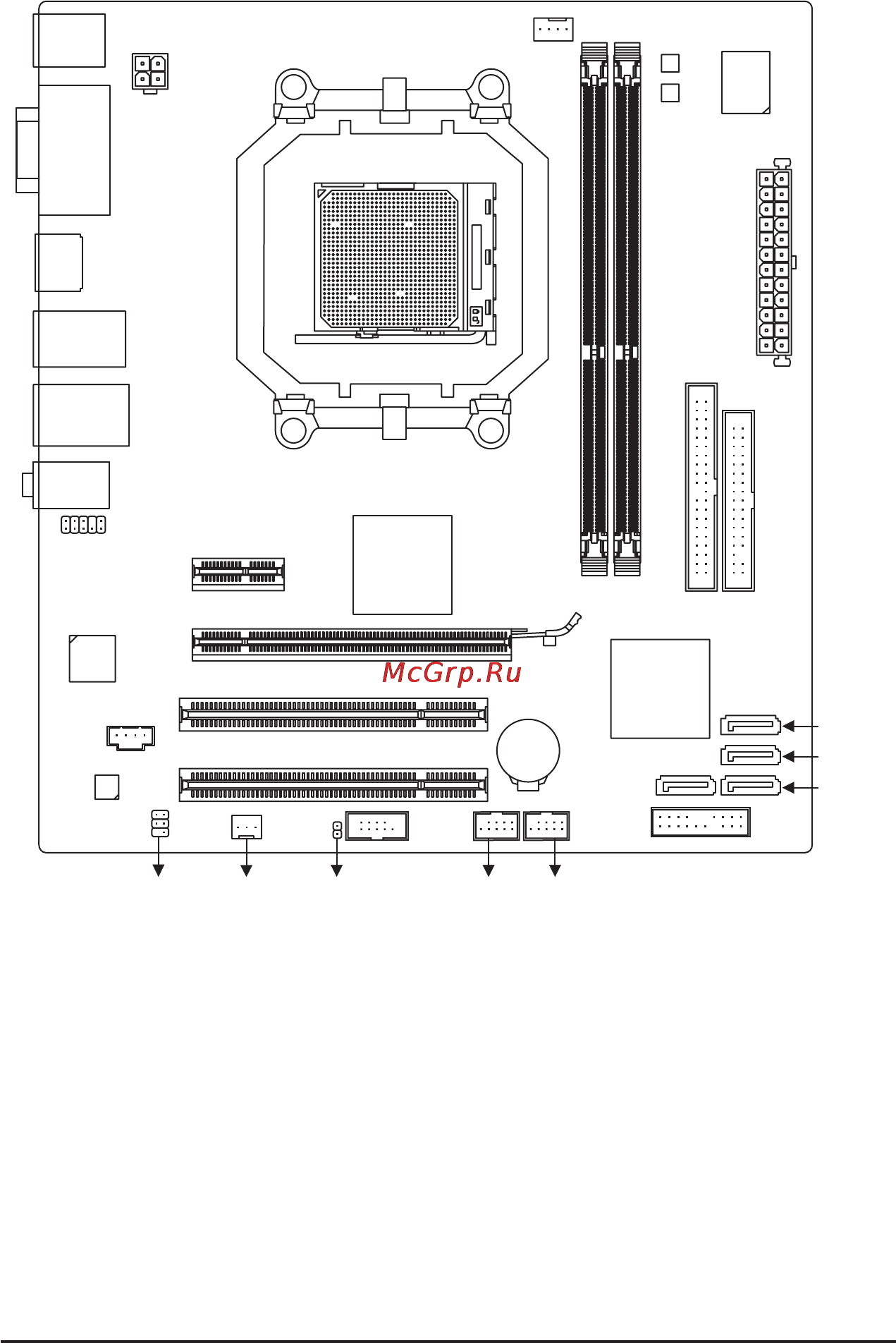 Gigabyte GA-MA74GM-S2 (rev.4.4) [7/100] Ga ma74gm s2h ga ma74gm s2