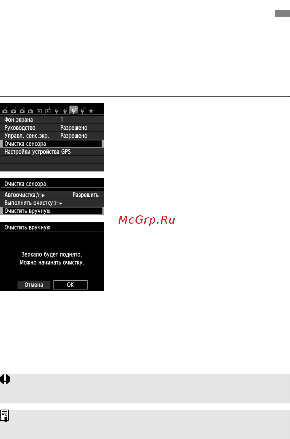 Canon EOS 650D Kit 18-55 IS + 55-250 IS Black [222/376] Ручная очистка датчика изображени