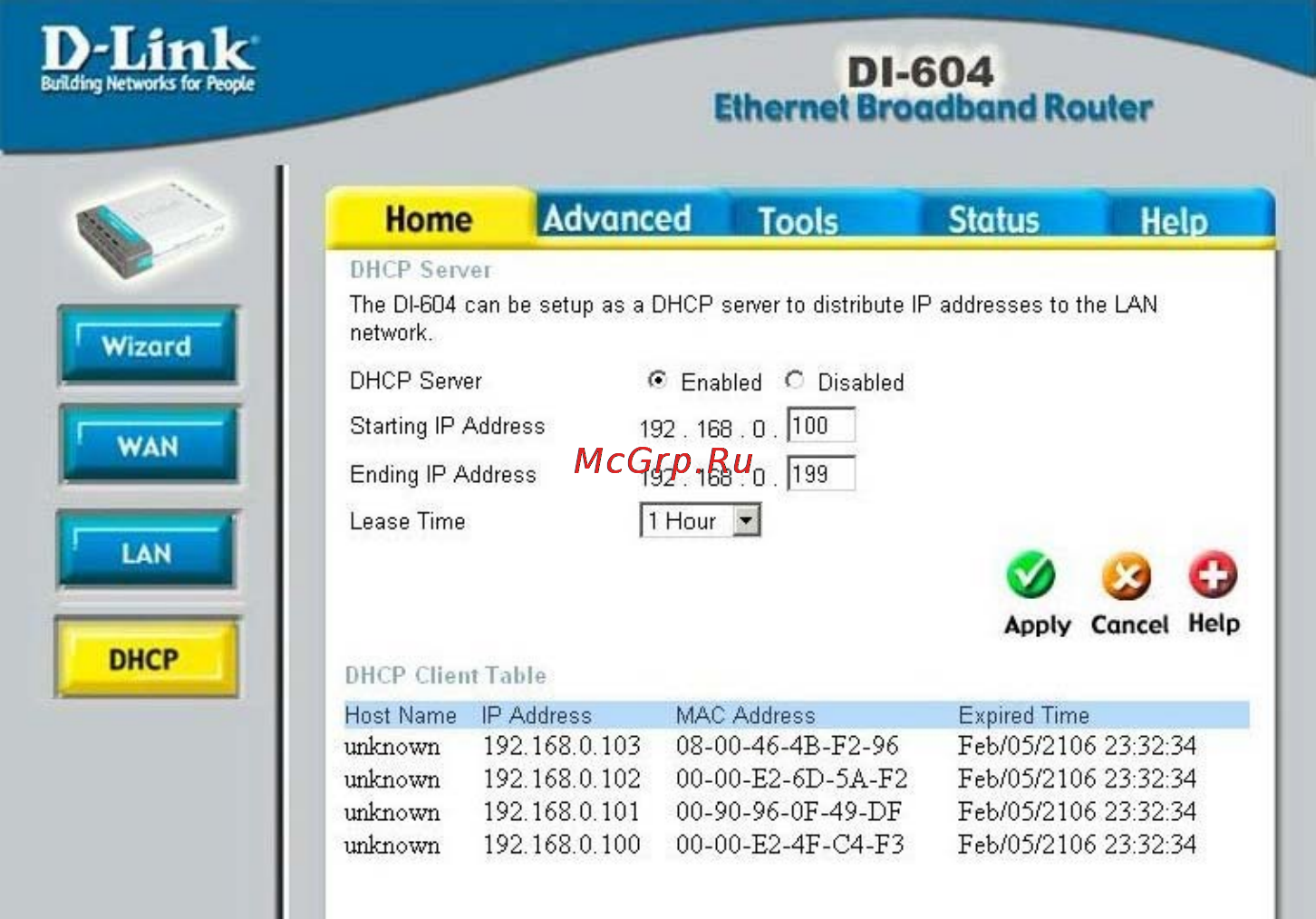 D-Link DI-604 Инструкция по эксплуатации онлайн [20/79] 41928