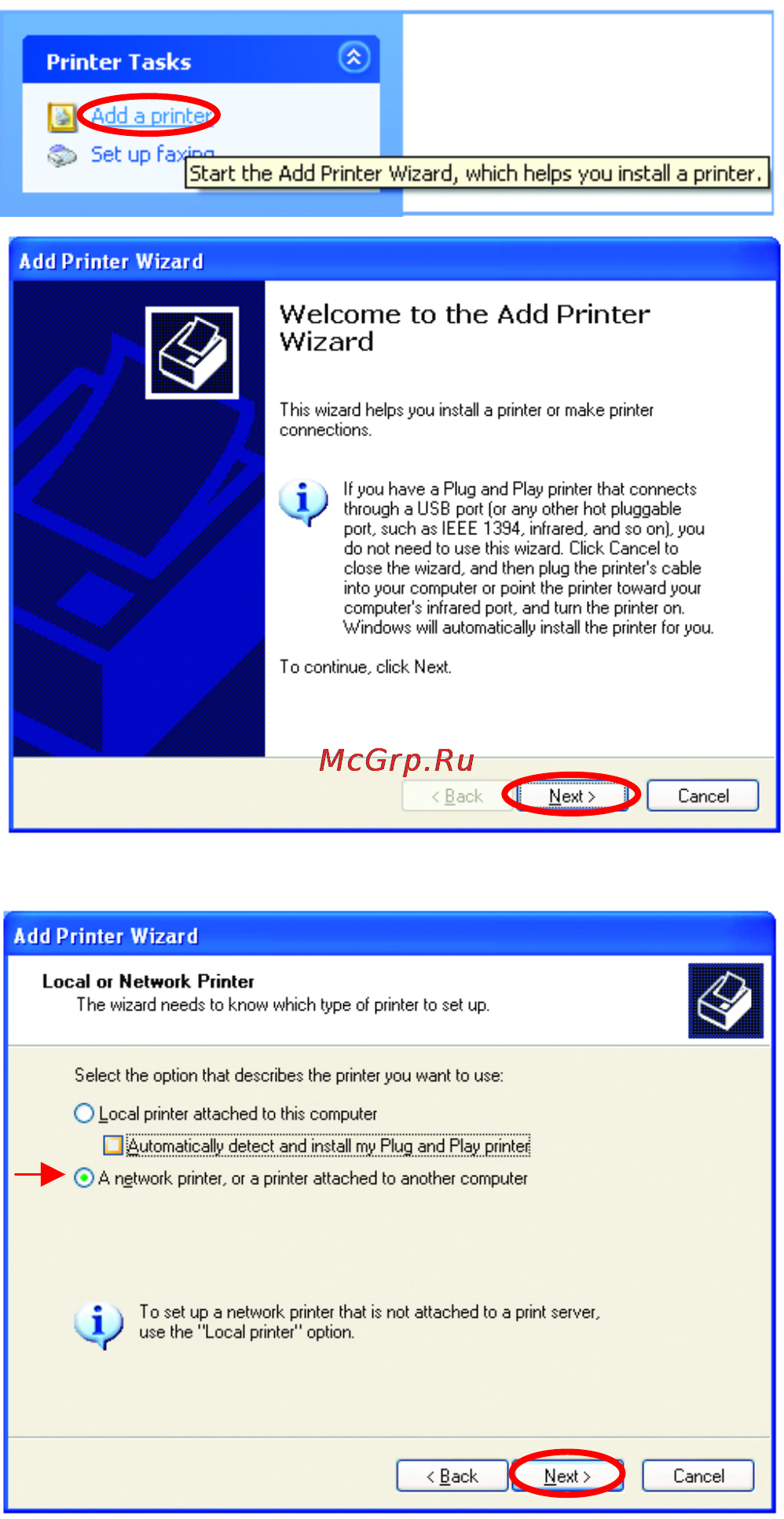 D-Link DI-604 [65/79] Networking basics sharing a network printer