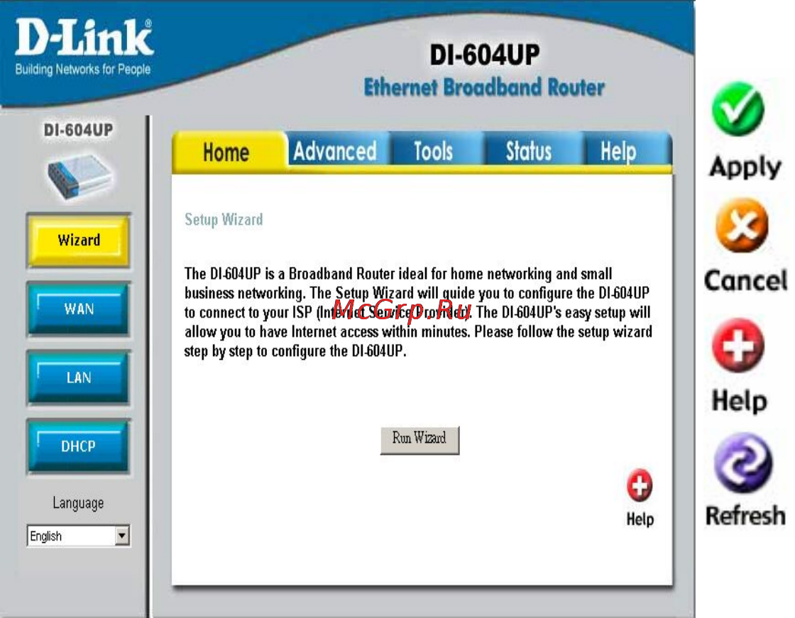 D-Link DI-604UP [12/61] Using the configuration menu