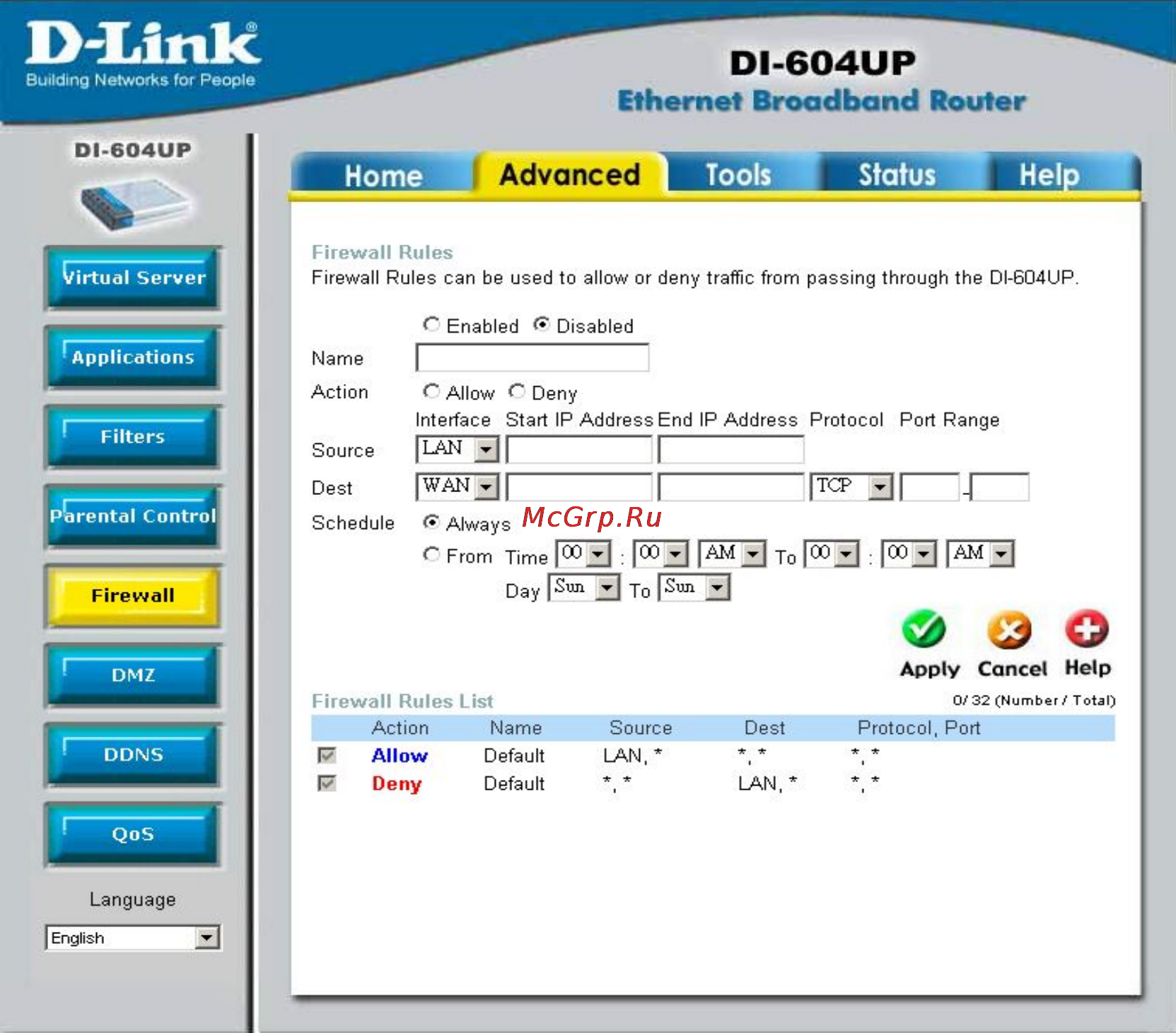 D-Link DI-604UP [29/61] Firewall