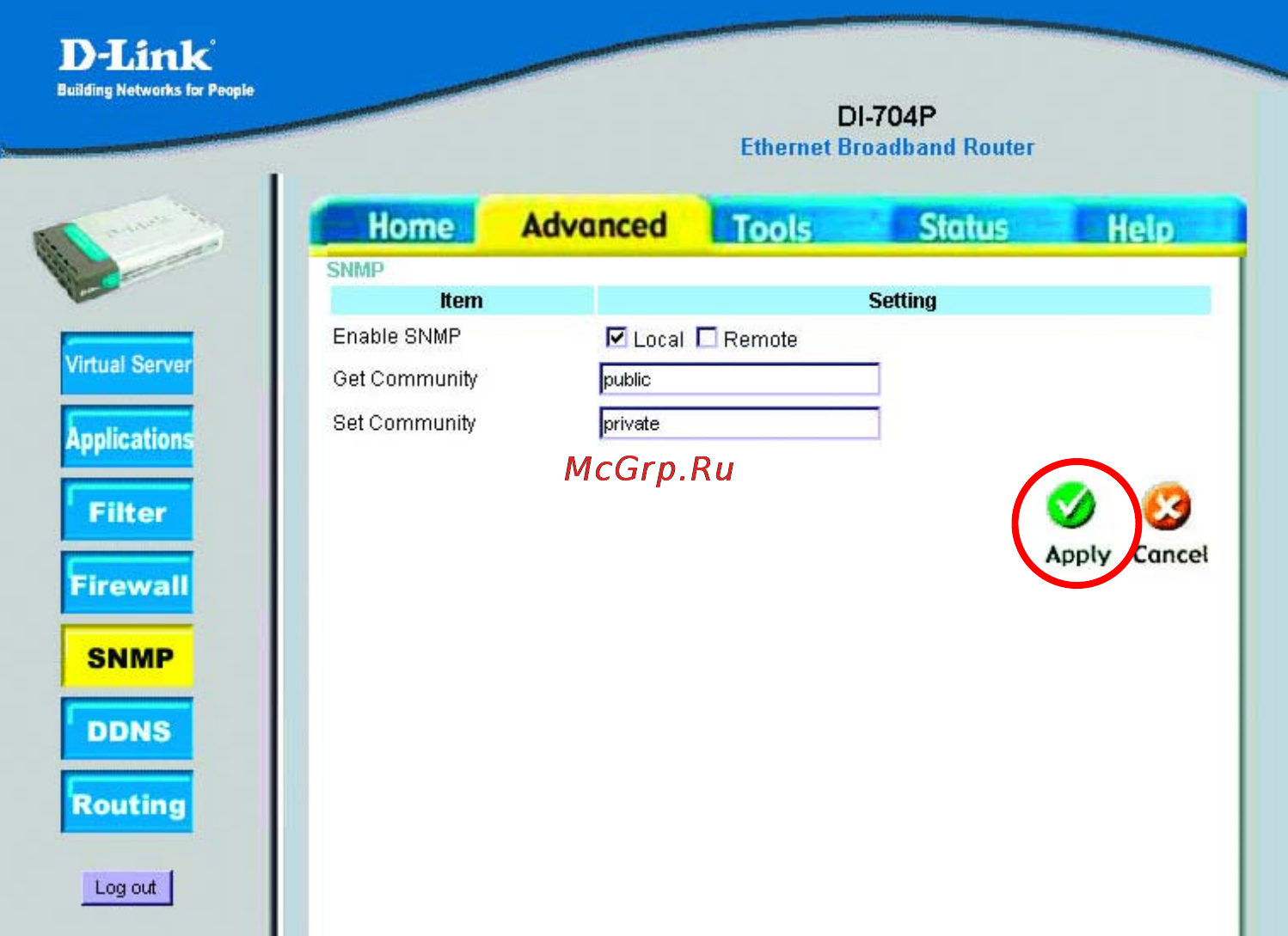 D-Link DI-704P Инструкция по эксплуатации онлайн [23/53] 41951