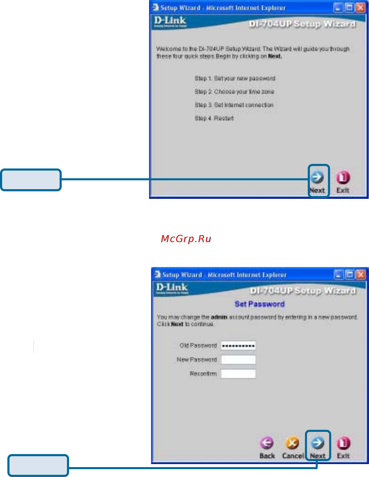 D-Link DI-704UP [13/108] Using the setup wizard continued
