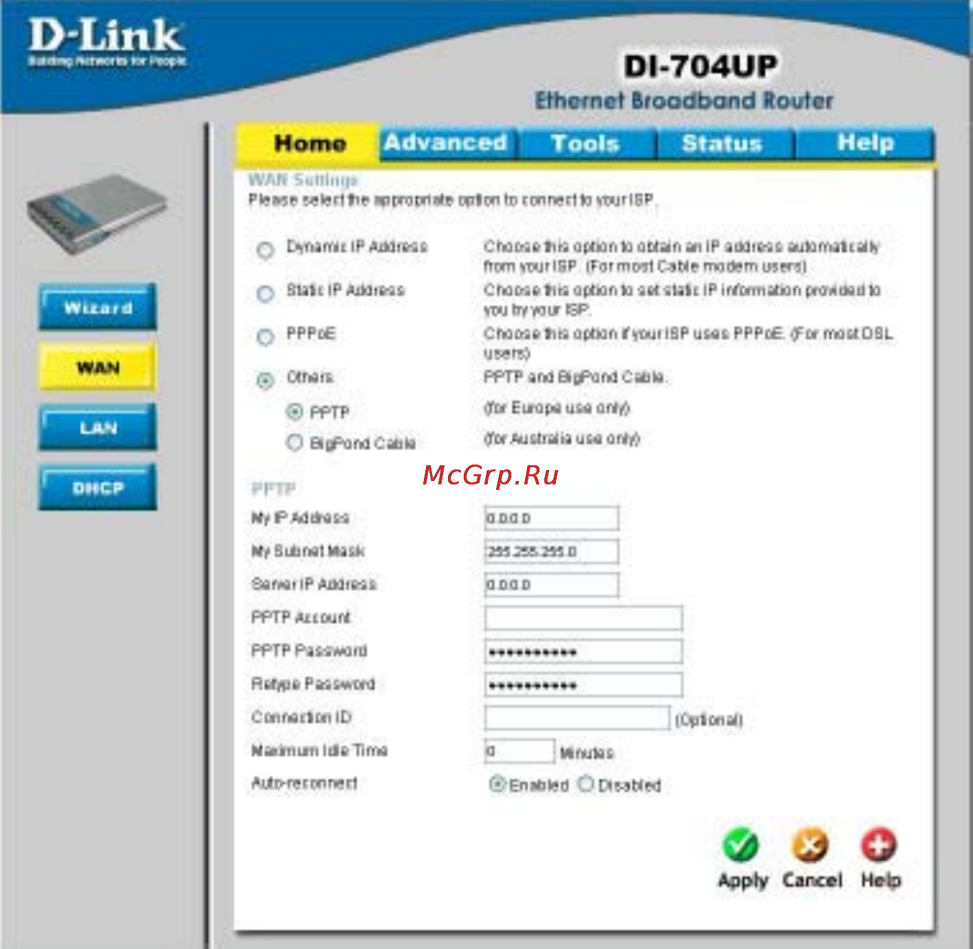 D-Link DI-704UP [24/108] Using the configuration menu continued
