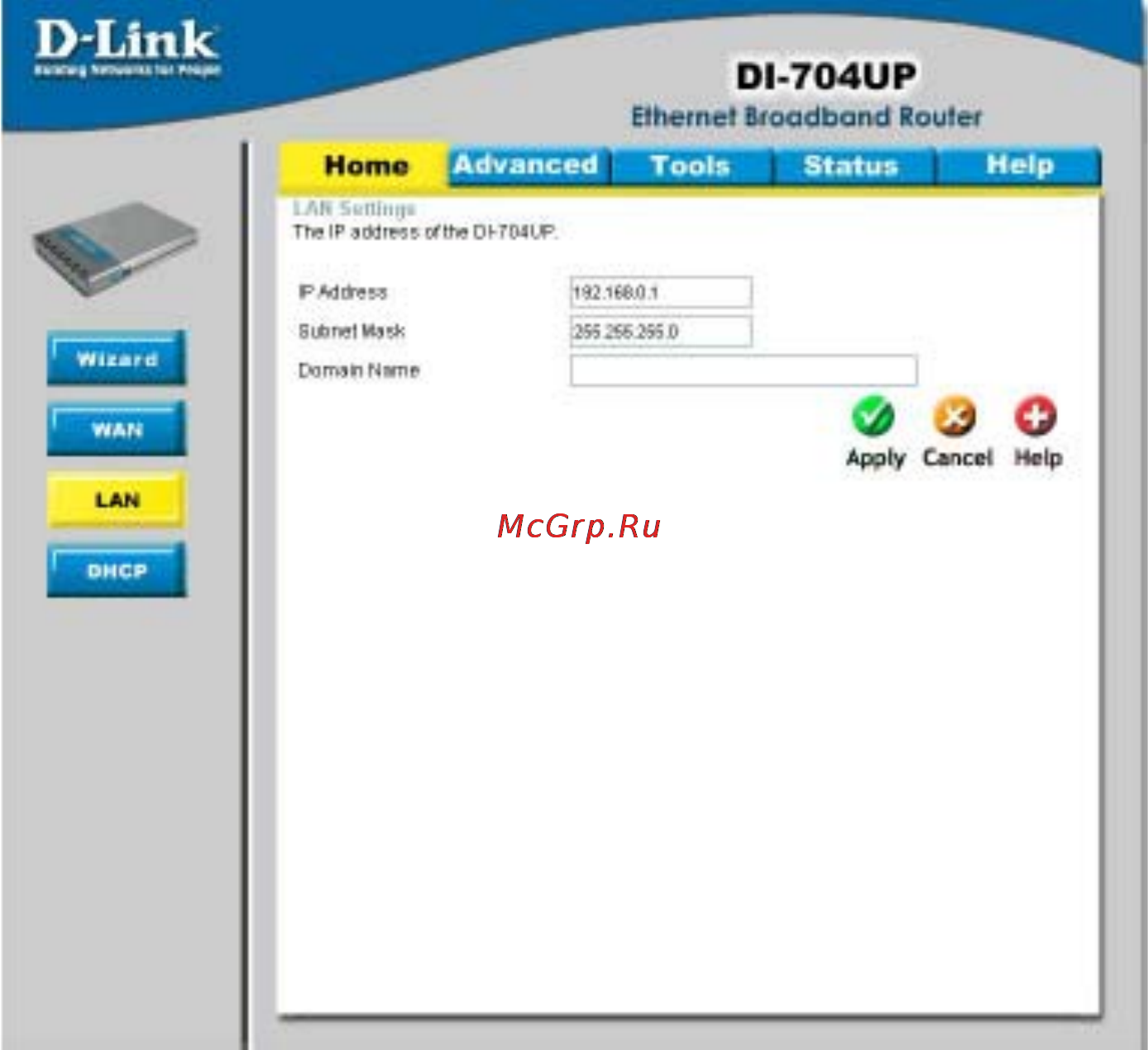 D-Link DI-704UP [27/108] Using the configuration menu continued