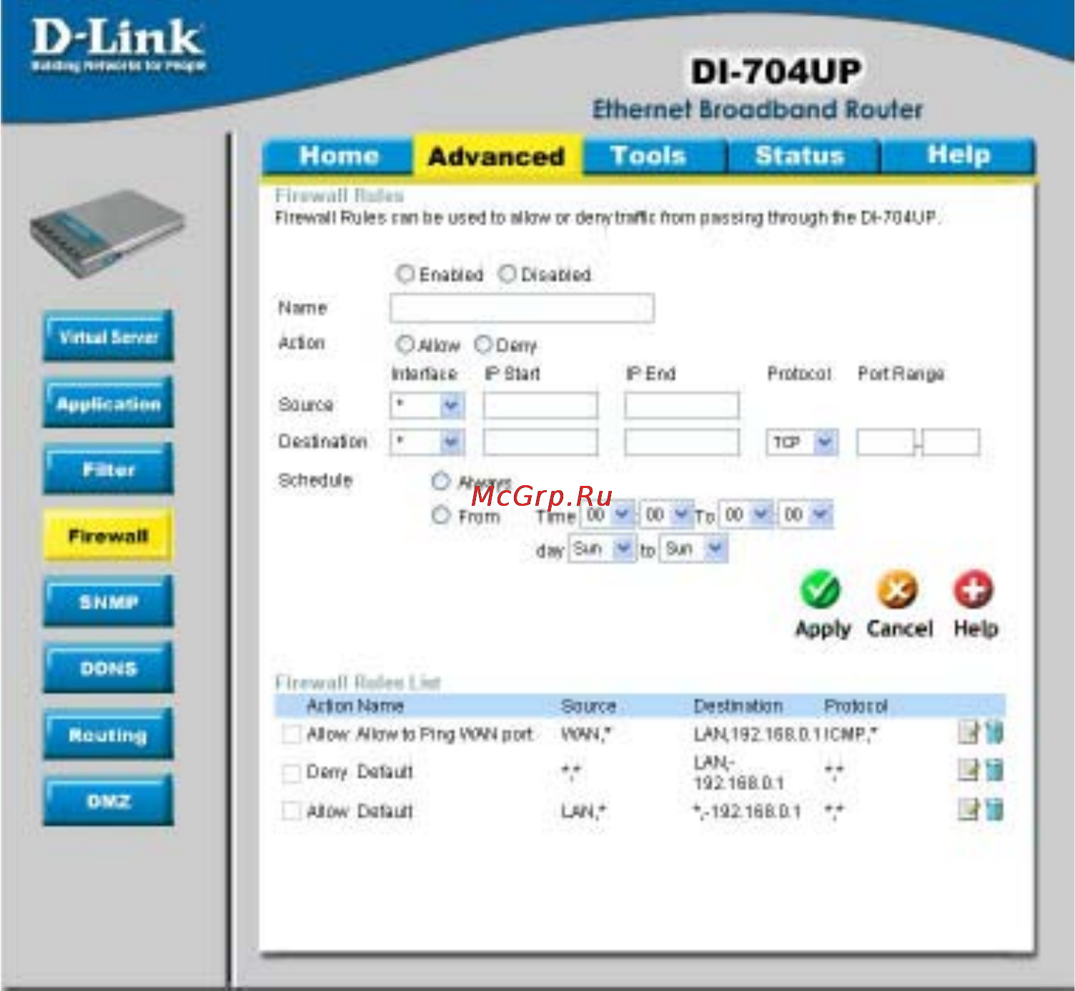 D-Link DI-704UP [42/108] Using the configuration menu continued