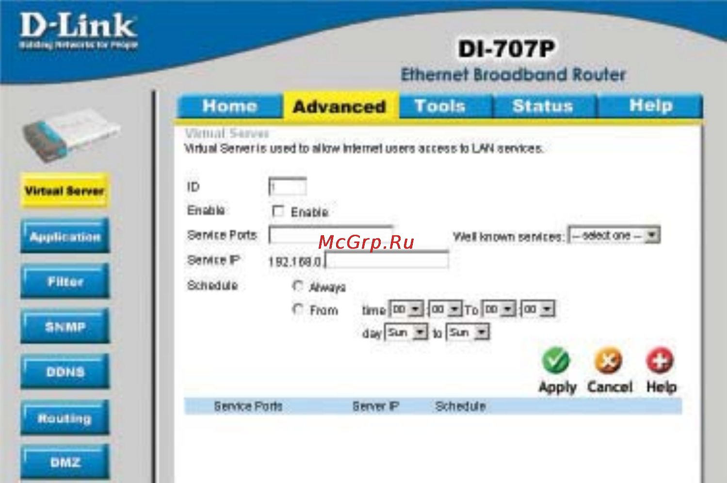 D-Link DI-707P [19/74] Using the configuration menu