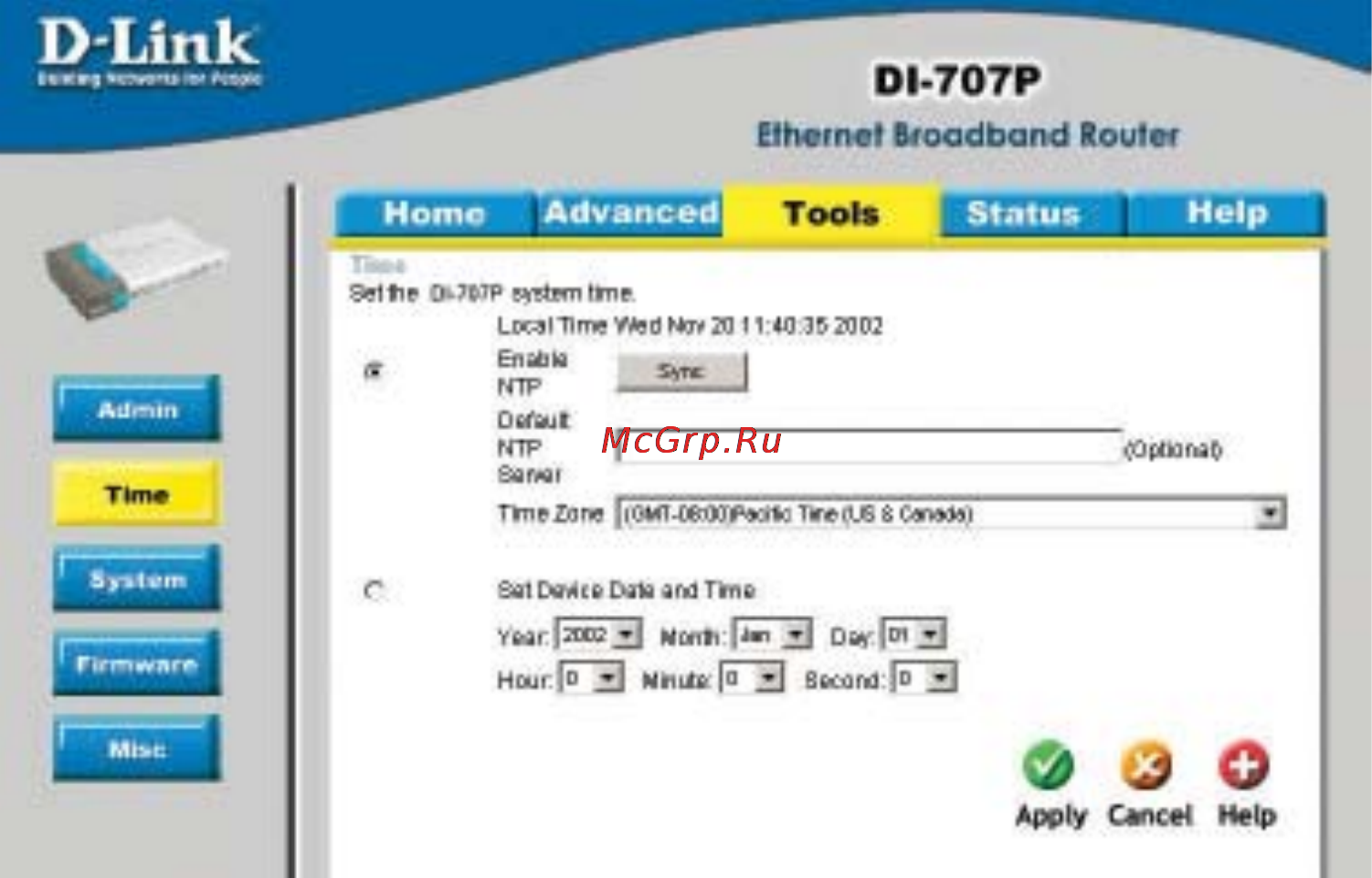 D-Link DI-707P [29/74] Using the configuration menu
