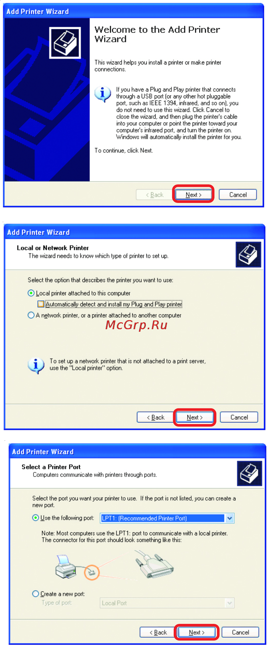 D-Link DI-707P [57/74] Networking basics adding a local printer