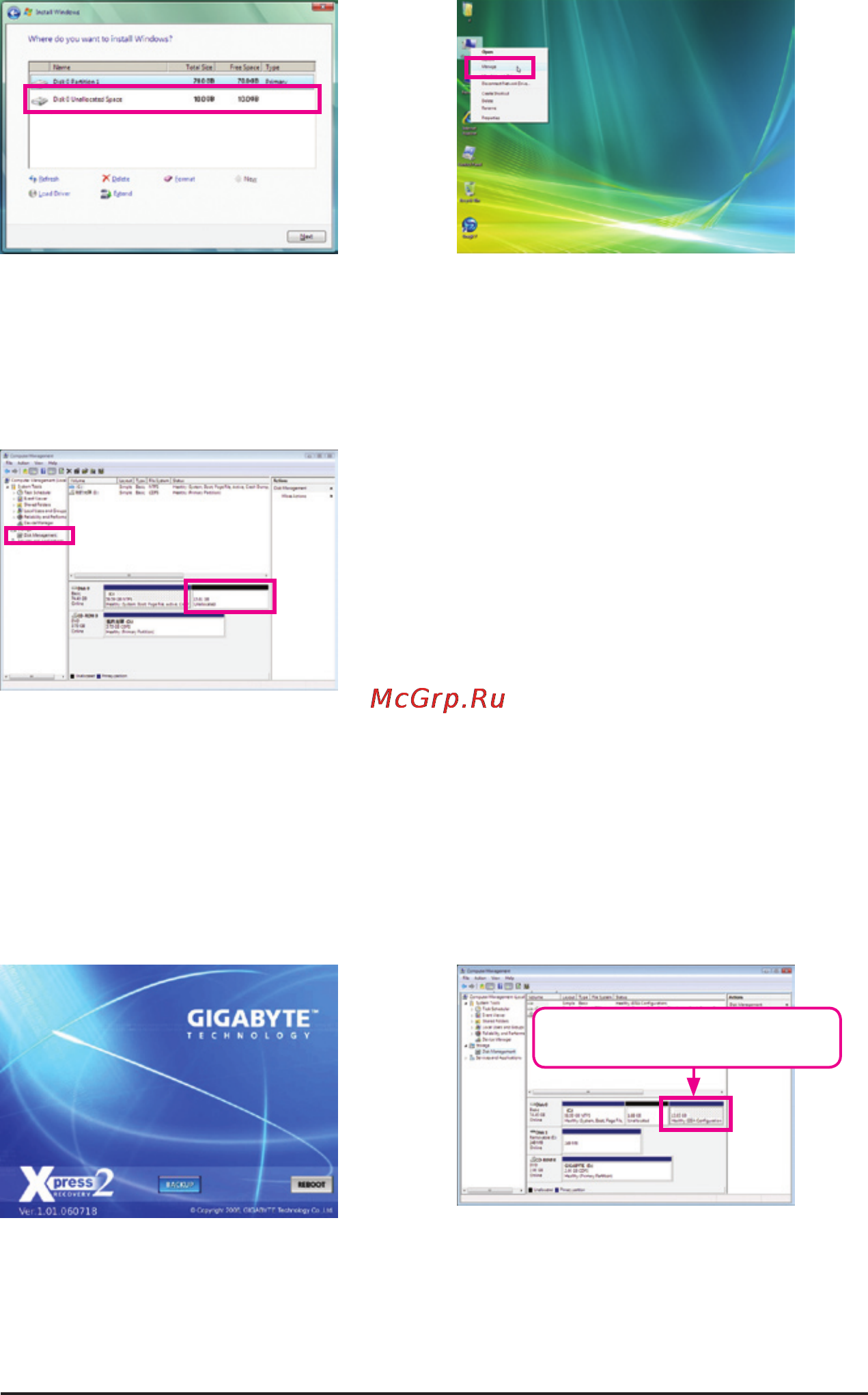 Gigabyte GA-M52LT-D3 (rev.2.3) Инструкция по эксплуатации онлайн [56/96] 42007