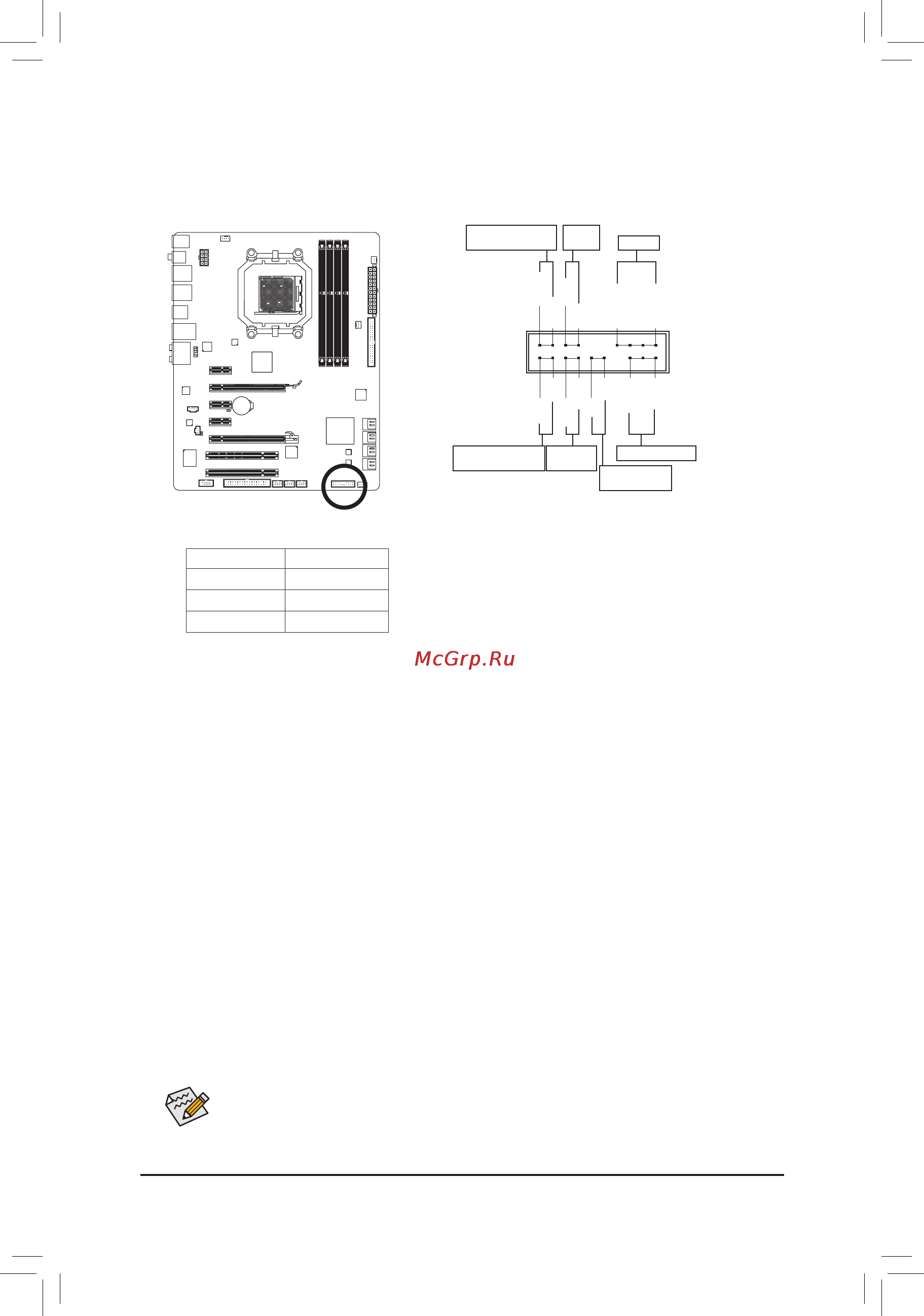 Gigabyte GA-890XA-UD3 (rev.1.0) [21/27] F_panel разъемфронтальнойпанели