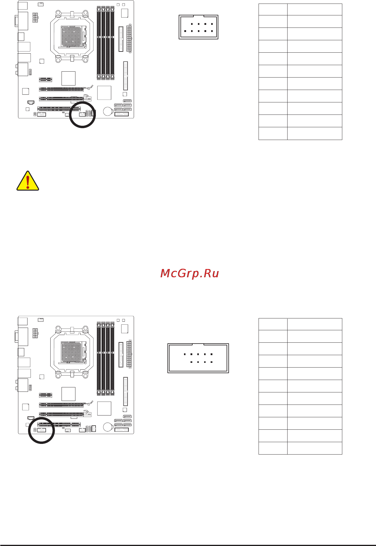 Gigabyte GA-880GMA-UD2H (rev.2.2) [30/112] F_1394 ieee 1394a header
