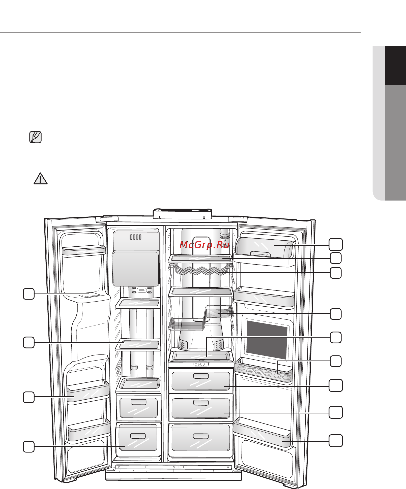 Samsung RSH-1 NTIS [29/42] Эксплуатация холодильника samsung side by side